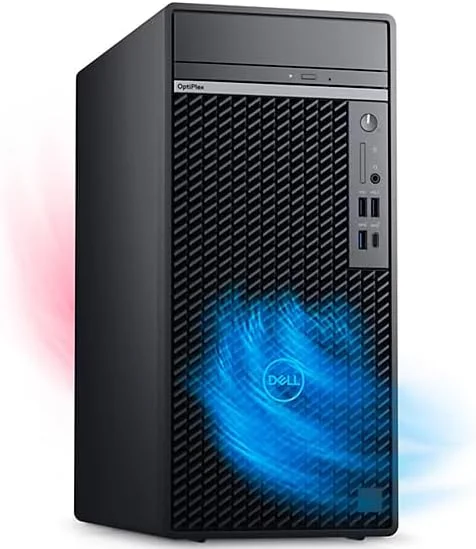 کامپیوتر رومیزی ورک استیشن Dell 7020 | نسل 14 اینتل i7-14700، رم 32 گیگابایت، SSD 1 ترابایت، کارت گرافیک ASUS RTX 3050 8GB، ویندوز 11 پرو - شامل SSD اکسترنال 512 گیگابایت + آنتی ویروس + کیبورد سیمی + ماوس + ماوس پد