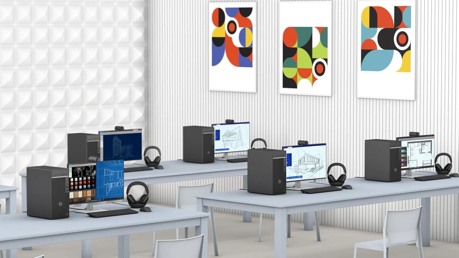 کامپیوتر رومیزی ورک استیشن Dell 7020 | نسل 14 اینتل i7-14700، رم 32 گیگابایت، SSD 1 ترابایت، کارت گرافیک ASUS RTX 3050 8GB، ویندوز 11 پرو - شامل SSD اکسترنال 512 گیگابایت + آنتی ویروس + کیبورد سیمی + ماوس + ماوس پد