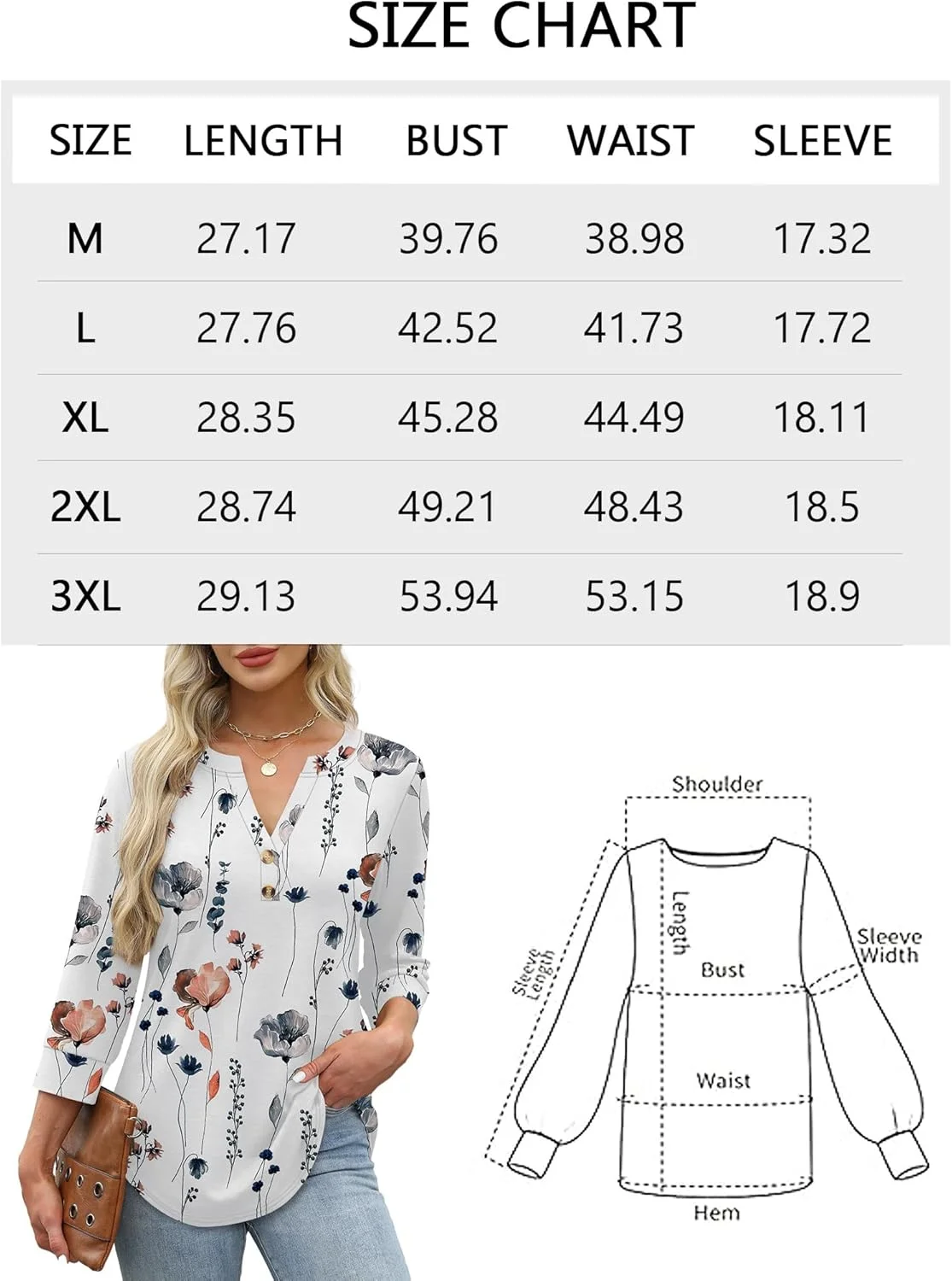 تاپ زنانه آستین سه ربع، بلوزهای مد تابستانی 2025، مناسب لباس تعطیلات ساحلی