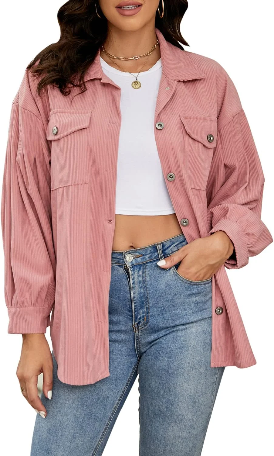 لباس تی شرت زنانه BEUFRI، مدل آزاد و ساده