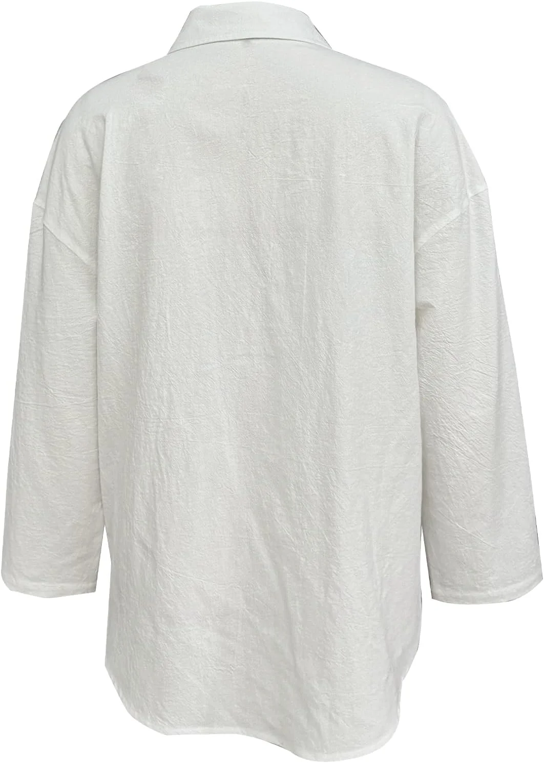 بلوز زنانه دکمه دار آستین بلند مناسب کار و استایل کژوال