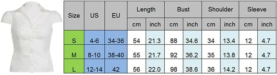 بلوز دکمه دار زنانه آستین کوتاه یقه برگردان کراواتی پشت باریک مناسب تاپ های تابستانی اداری