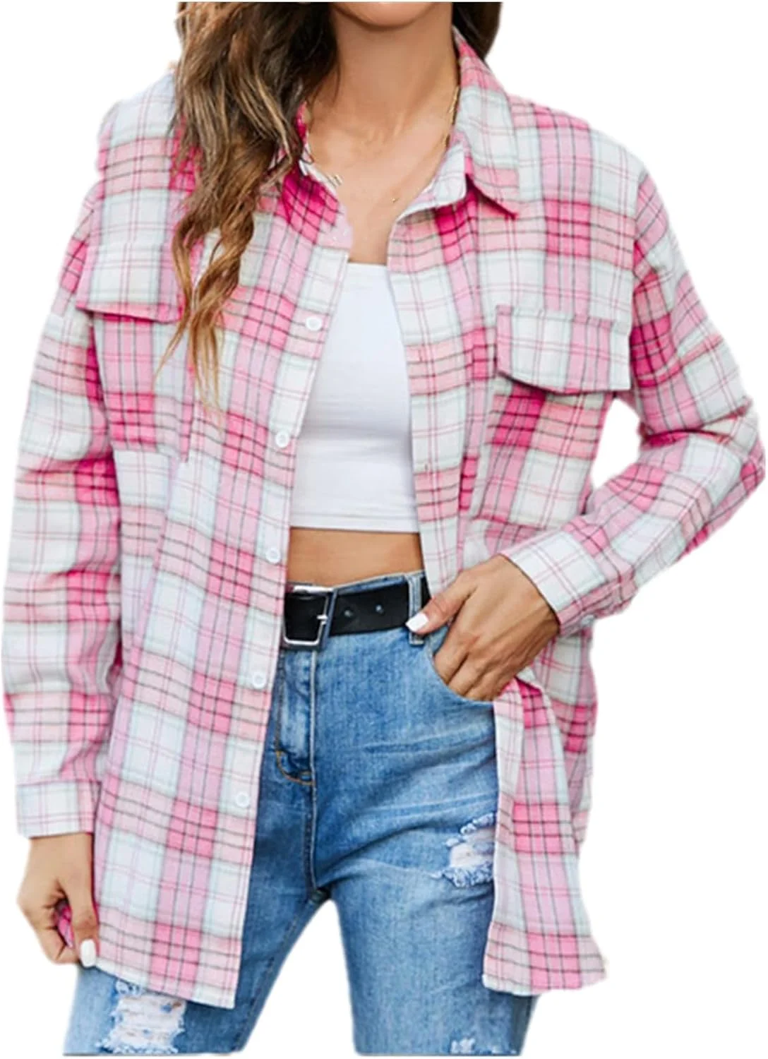 پیراهن زنانه دکمه دار بوهو، بلوز پنبه ای غیر رسمی سایز بزرگ یقه هفت (قرمز 1، ایکس لارج) پیراهن زنانه دکمه دار بوهو، بلوز پنبه ای غیر رسمی سایز بزرگ یقه هفت (قرمز 1، ایکس لارج)