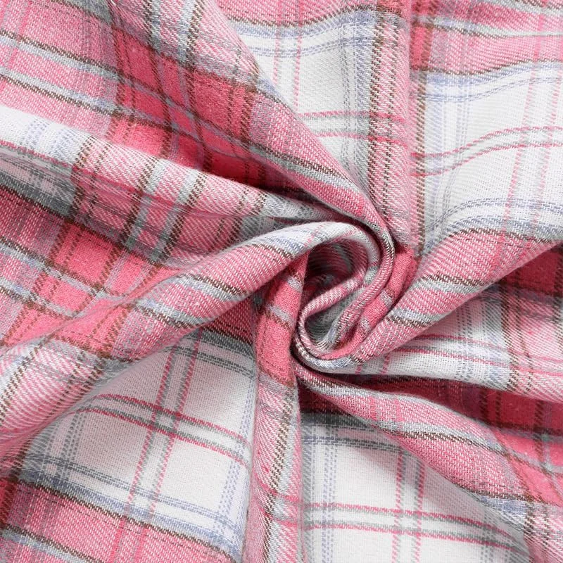 پیراهن زنانه دکمه دار بوهو، بلوز پنبه ای غیر رسمی سایز بزرگ یقه هفت (قرمز 1، ایکس لارج)