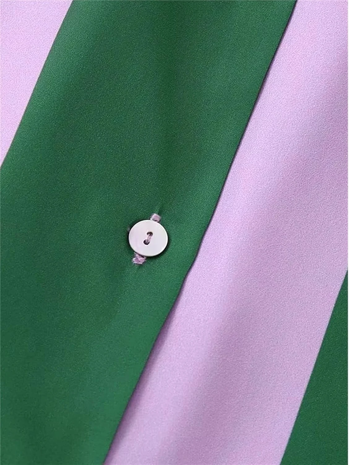 بلوز زنانه VETCS، پیراهن راه راه، بلوز تک سینه زنانه، پیراهن غیر رسمی زنانه، لباس آستین بلند گشاد (رنگ: آبی تیره، سایز: S) بلوز زنانه VETCS، پیراهن راه راه، بلوز تک سینه زنانه، پیراهن غیر رسمی زنانه، لباس آستین بلند گشاد (رنگ: آبی تیره، سایز: S)