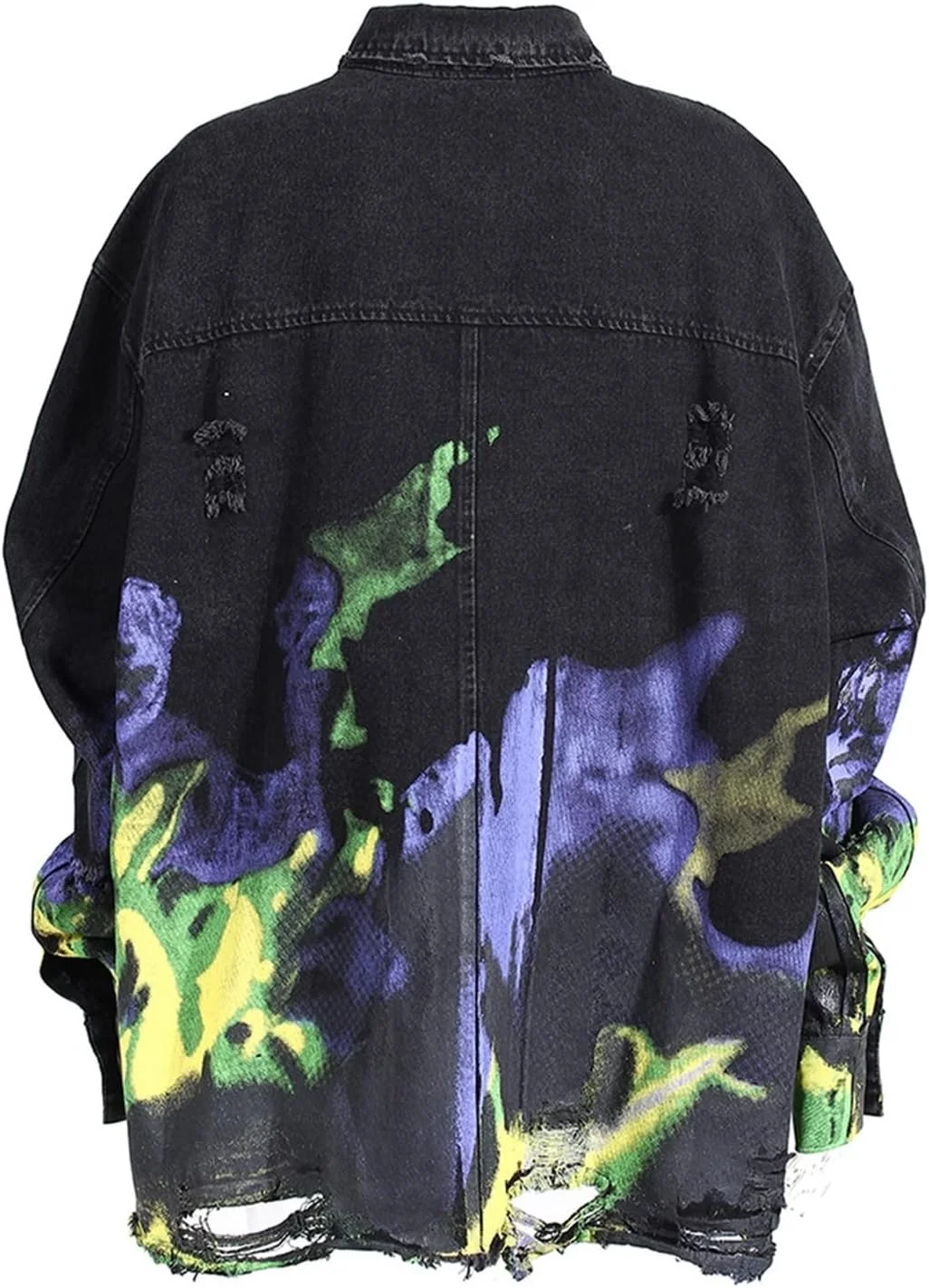 بلوز زنانه VETCS، پیراهن جین زنانه، یقه برگردان، آزاد، تک سینه، آستین بلند طرح دار، بلوز آبی زنانه (رنگ: Hortel، سایز: S) بلوز زنانه VETCS، پیراهن جین زنانه، یقه برگردان، آزاد، تک سینه، آستین بلند طرح دار، بلوز آبی زنانه (رنگ: Hortel، سایز: S)