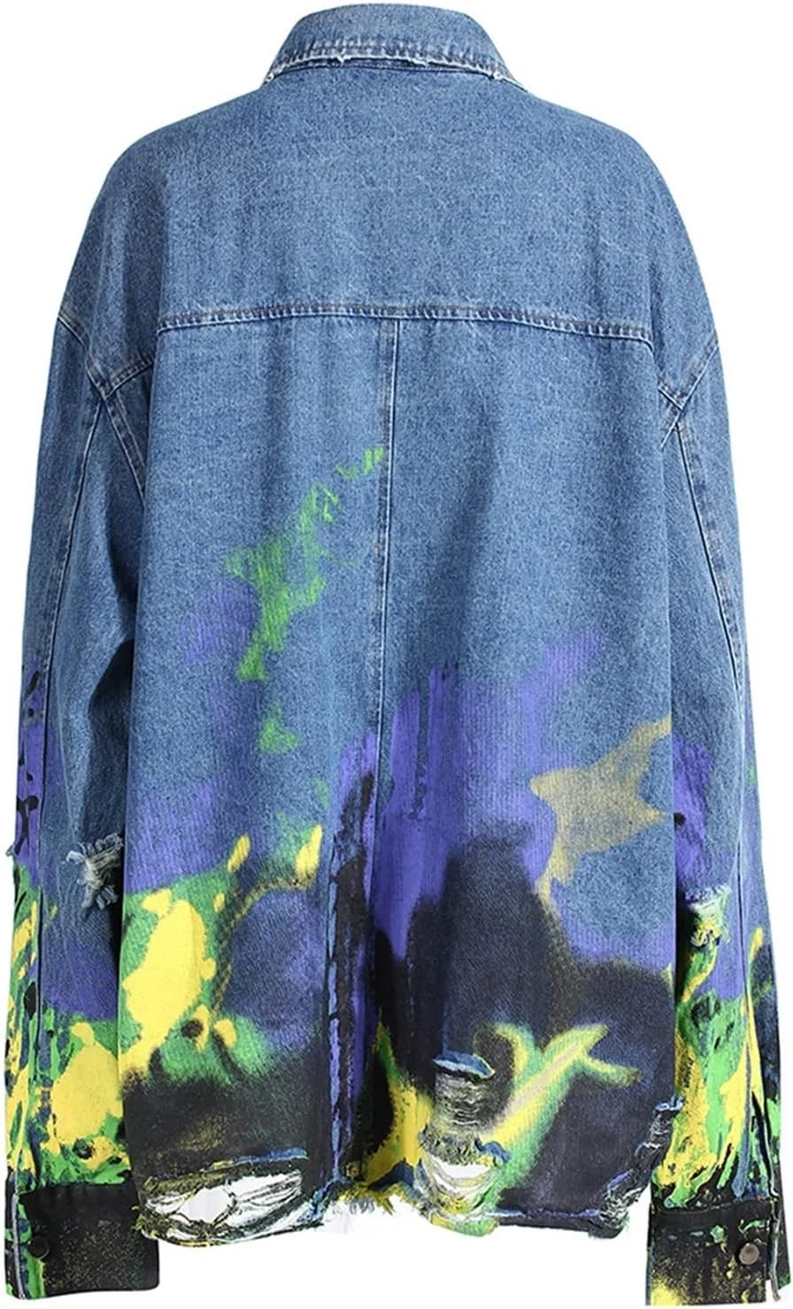 بلوز زنانه VETCS، پیراهن جین زنانه، یقه برگردان، آزاد، تک سینه، آستین بلند طرح دار، بلوز آبی زنانه (رنگ: Hortel، سایز: S) بلوز زنانه VETCS، پیراهن جین زنانه، یقه برگردان، آزاد، تک سینه، آستین بلند طرح دار، بلوز آبی زنانه (رنگ: Hortel، سایز: S)