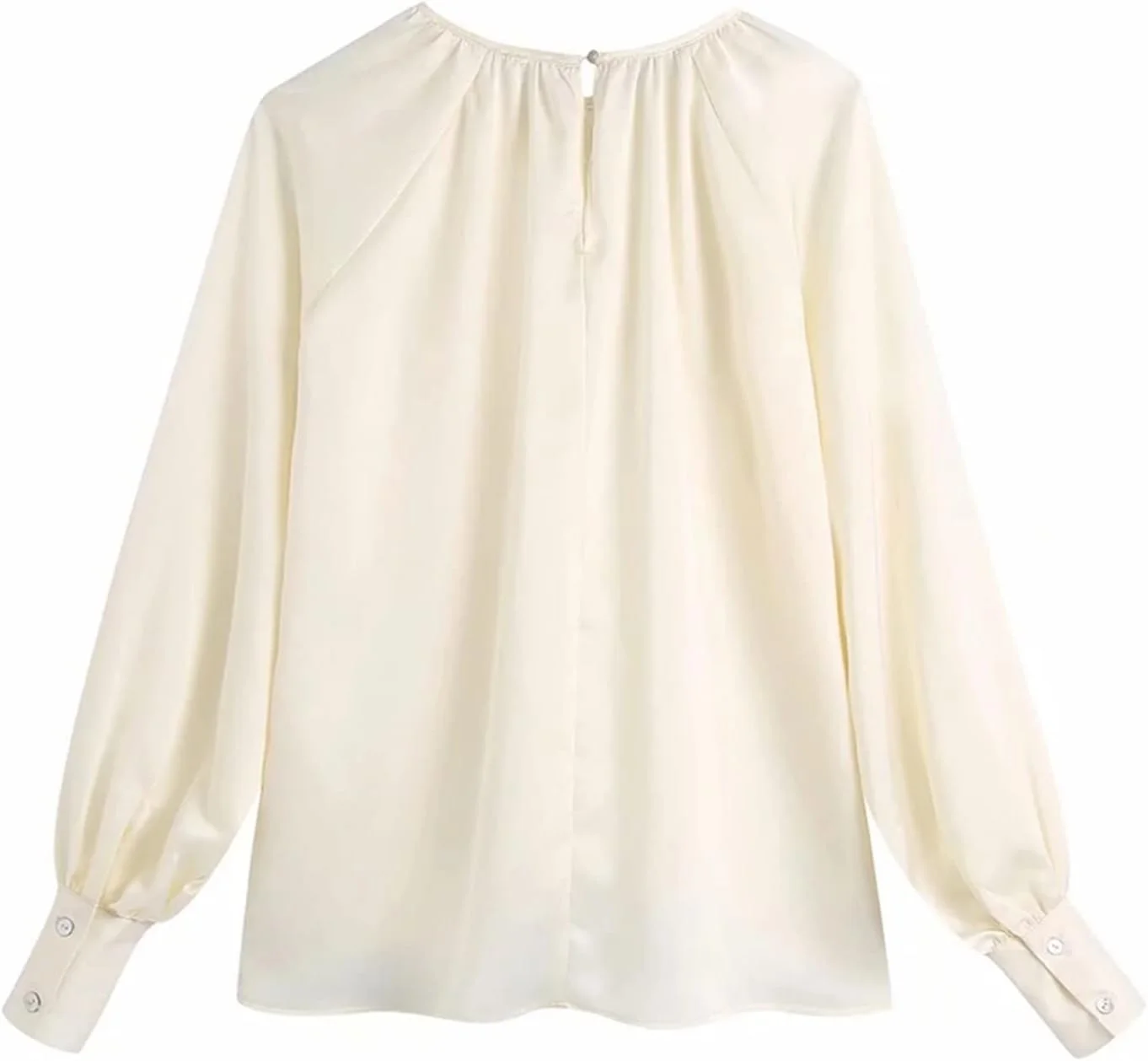 بلوز زنانه VETCS، پیراهن های ساتن ابریشمی زنانه، بلوزهای آستین بلند زنانه، لباس زنانه، بلوز بژ گشاد و ساده مناسب بانوان شاغل (رنگ: بژ، سایز: M) بلوز زنانه VETCS، پیراهن های ساتن ابریشمی زنانه، بلوزهای آستین بلند زنانه، لباس زنانه، بلوز بژ گشاد و ساده مناسب بانوان شاغل (رنگ: بژ، سایز: M)