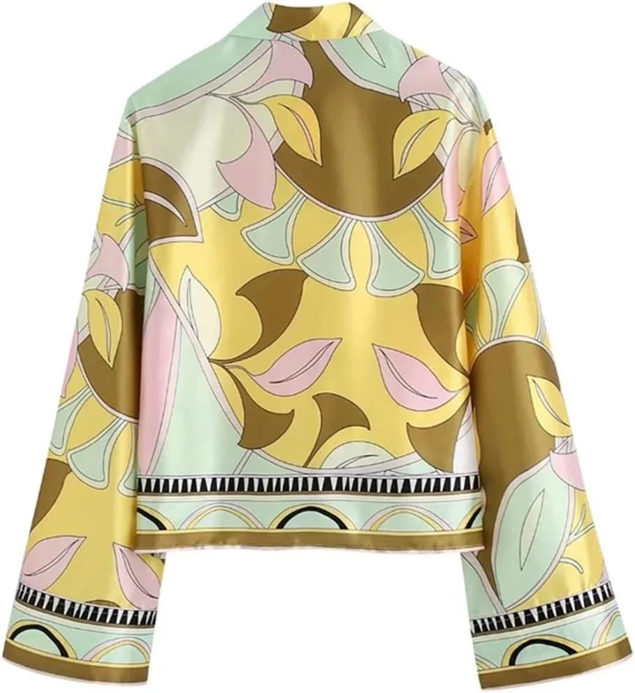 بلوز زنانه VETCS، پیراهن زنانه دکمه دار طرح دار، بلوز زنانه آستین بلند پاپیونی، بلوز و شومیز زنانه (رنگ: چند رنگ، سایز: L) بلوز زنانه VETCS، پیراهن زنانه دکمه دار طرح دار، بلوز زنانه آستین بلند پاپیونی، بلوز و شومیز زنانه (رنگ: چند رنگ، سایز: L)