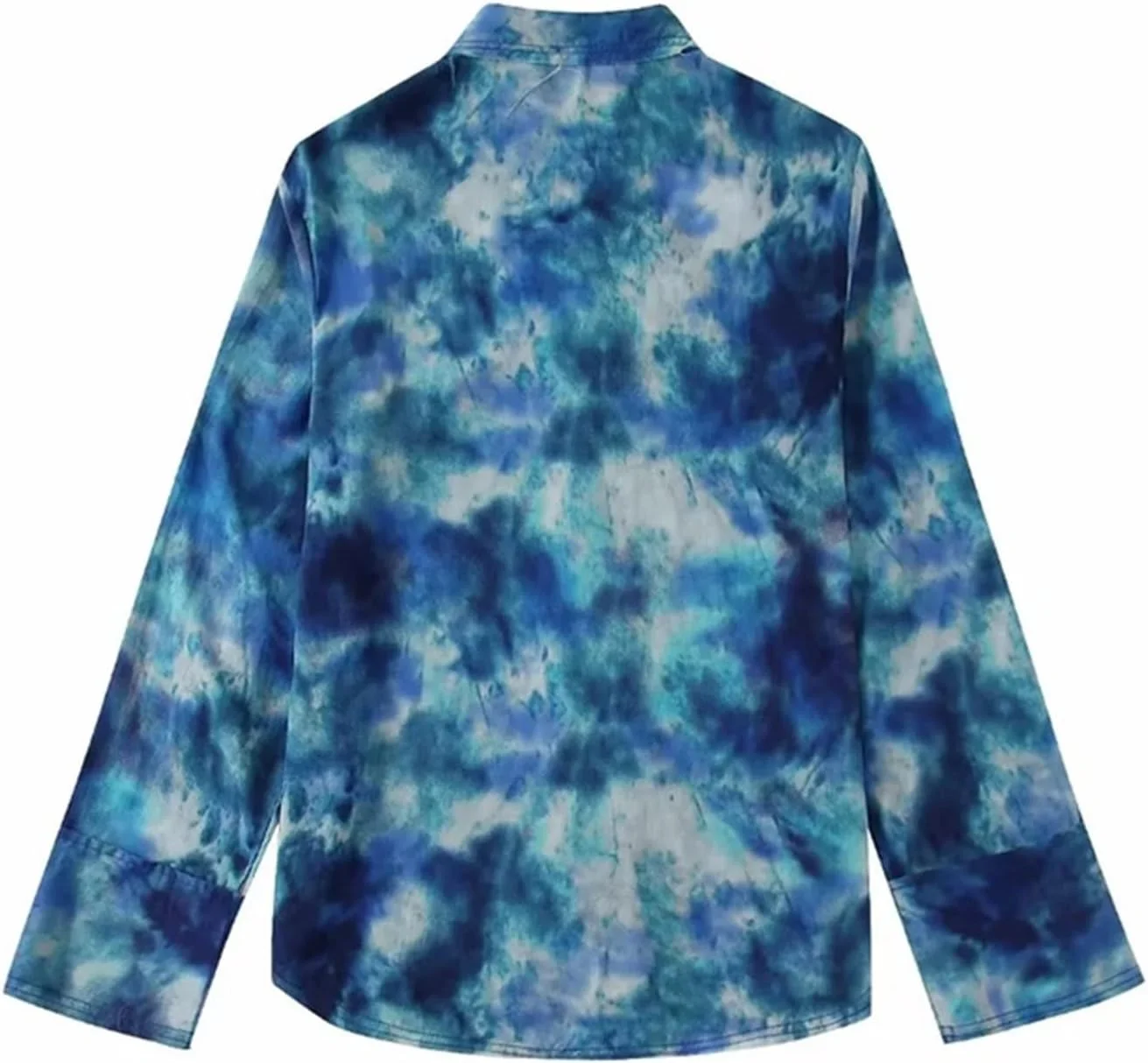 بلوز زنانه VETCS، پیراهن زنانه، تاپ زنانه، آستین بلند، بلوزهای گشاد، تاپ و بلوز (رنگ: Hortel، سایز: L)