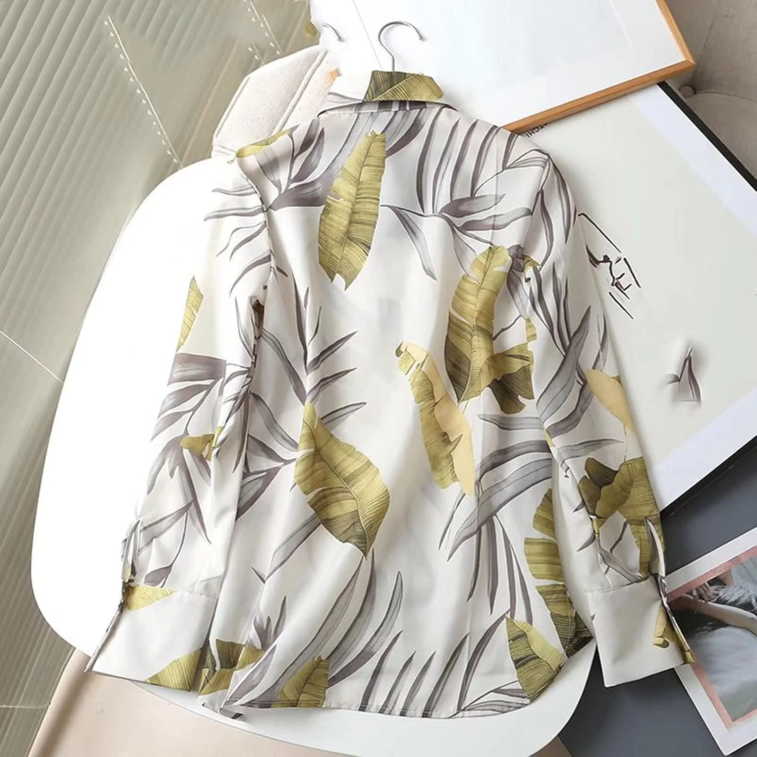 بلوز زنانه VETCS، بلوز تابستانی، بلوز زنانه مناسب دفتر کار، بلوز شیک زنانه با طرح گرمسیری، بلوز و تاپ زنانه (سایز: L) بلوز زنانه VETCS، بلوز تابستانی، بلوز زنانه مناسب دفتر کار، بلوز شیک زنانه با طرح گرمسیری، بلوز و تاپ زنانه (سایز: L)