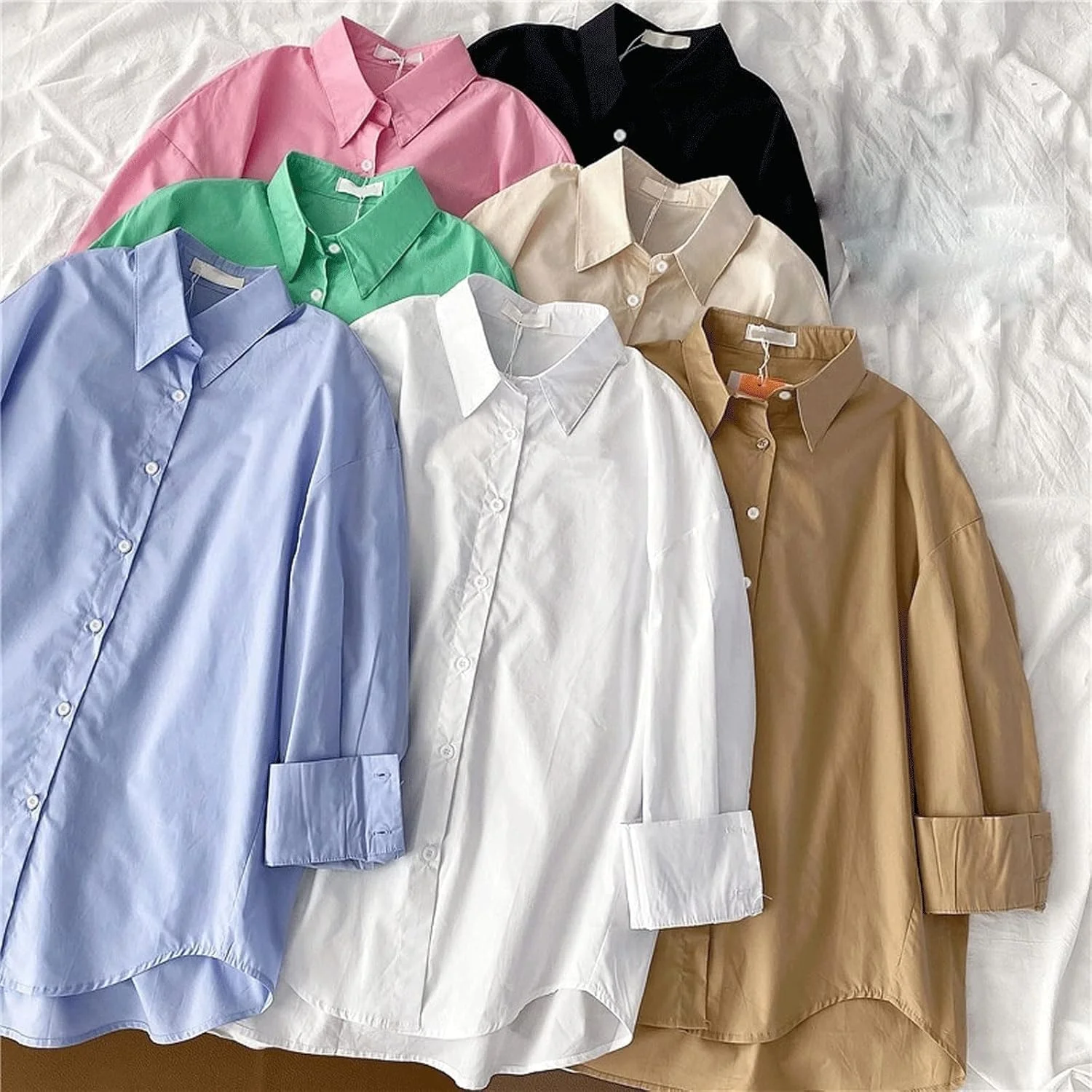 بلوز زنانه VETCS، پیراهن های نخی زنانه، پیراهن سفید زنانه، پیراهن آستین بلند زنانه، تاپ، بلوز اداری زنانه، بلوز زنانه (رنگ: Hortel، سایز: L) بلوز زنانه VETCS، پیراهن های نخی زنانه، پیراهن سفید زنانه، پیراهن آستین بلند زنانه، تاپ، بلوز اداری زنانه، بلوز زنانه (رنگ: Hortel، سایز: L)