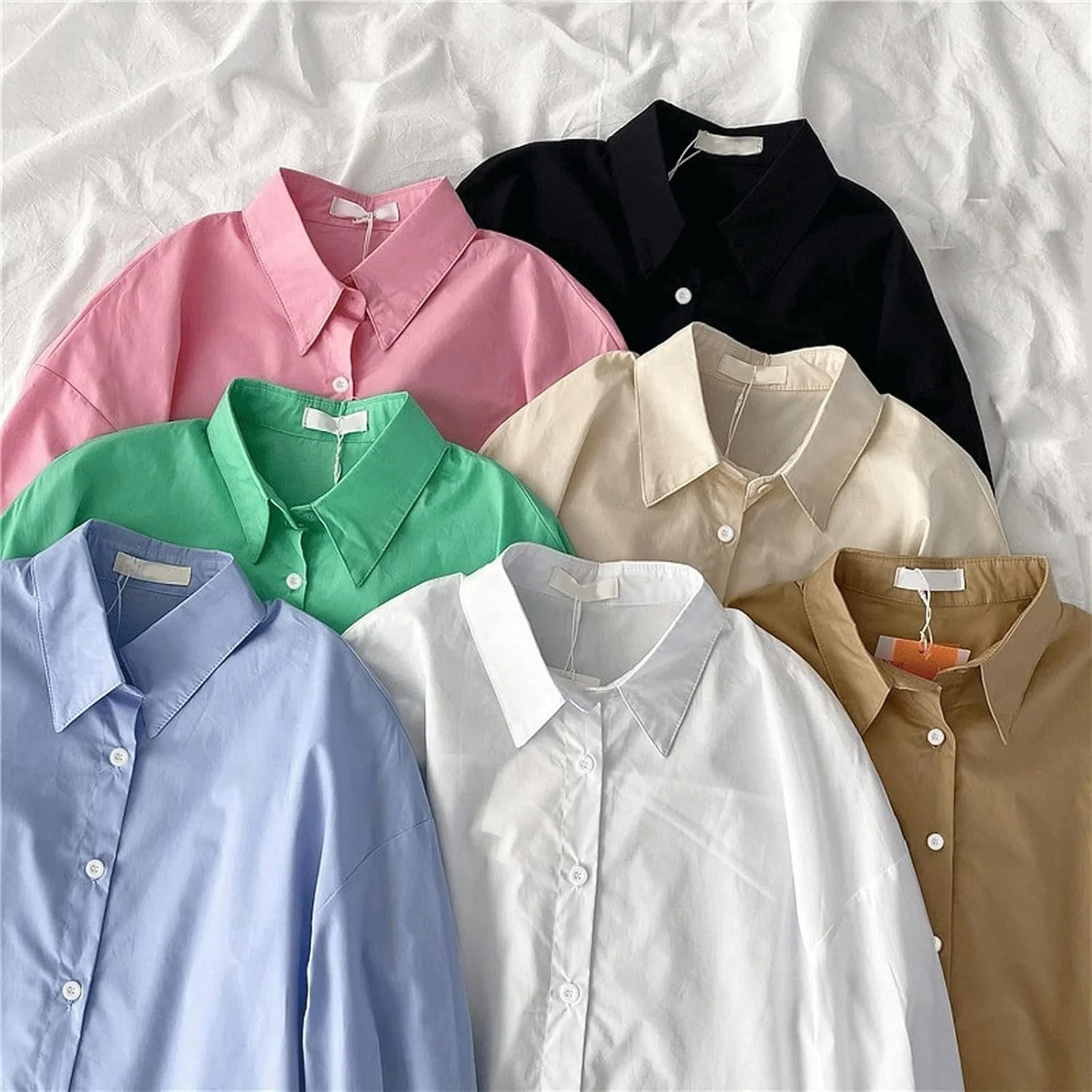 بلوز زنانه VETCS، پیراهن های نخی زنانه، پیراهن سفید زنانه، پیراهن آستین بلند زنانه، تاپ، بلوزهای پیراهن پایه ای زنانه مناسب بانوی اداره (رنگ: Hortel، سایز: M) بلوز زنانه VETCS، پیراهن های نخی زنانه، پیراهن سفید زنانه، پیراهن آستین بلند زنانه، تاپ، بلوزهای پیراهن پایه ای زنانه مناسب بانوی اداره (رنگ: Hortel، سایز: M)