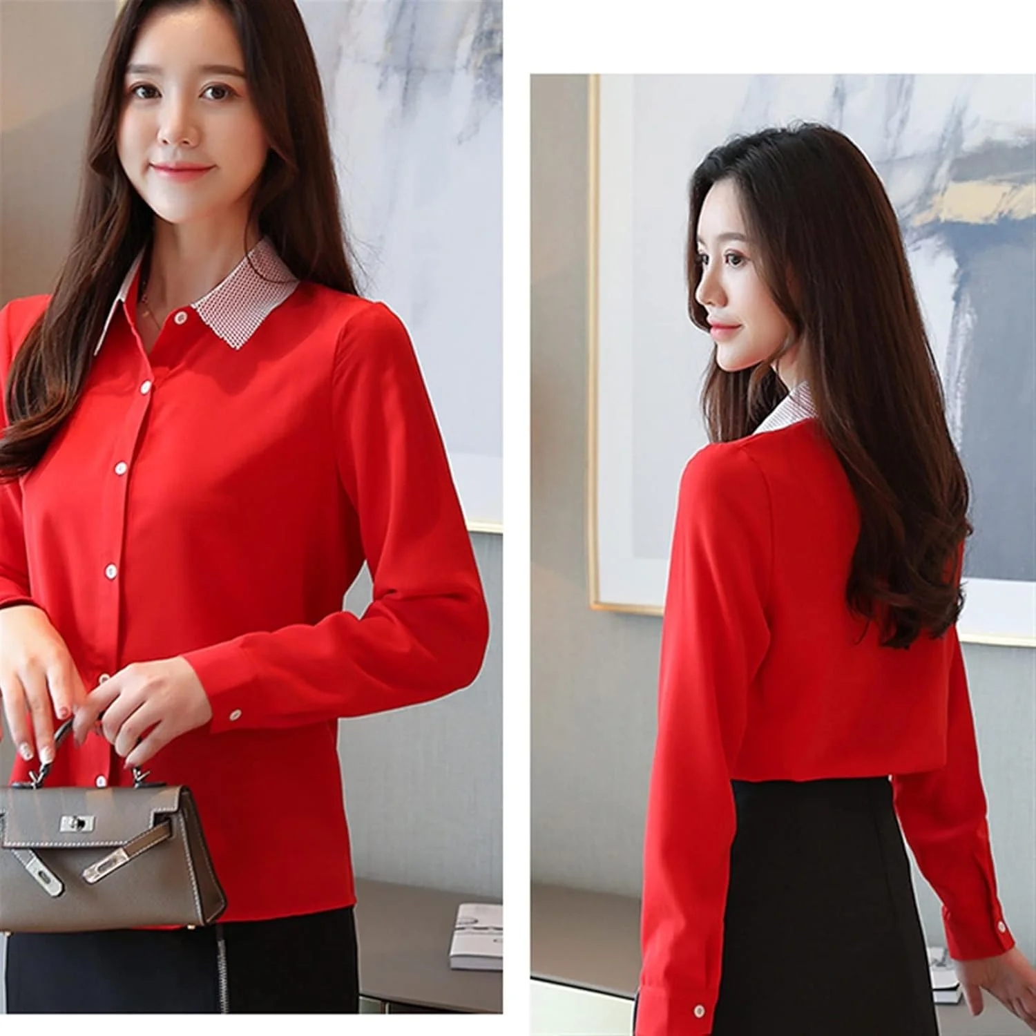 بلوز زنانه VETCS، پیراهن زنانه، پیراهن زنانه، پیراهن زنانه، پیراهن شیفون قرمز یکدست، پیراهن دکمه دار کاردیگان، پیراهن پشتی (رنگ: Hortelã، سایز: Xl) بلوز زنانه VETCS، پیراهن زنانه، پیراهن زنانه، پیراهن زنانه، پیراهن شیفون قرمز یکدست، پیراهن دکمه دار کاردیگان، پیراهن پشتی (رنگ: Hortelã، سایز: Xl)