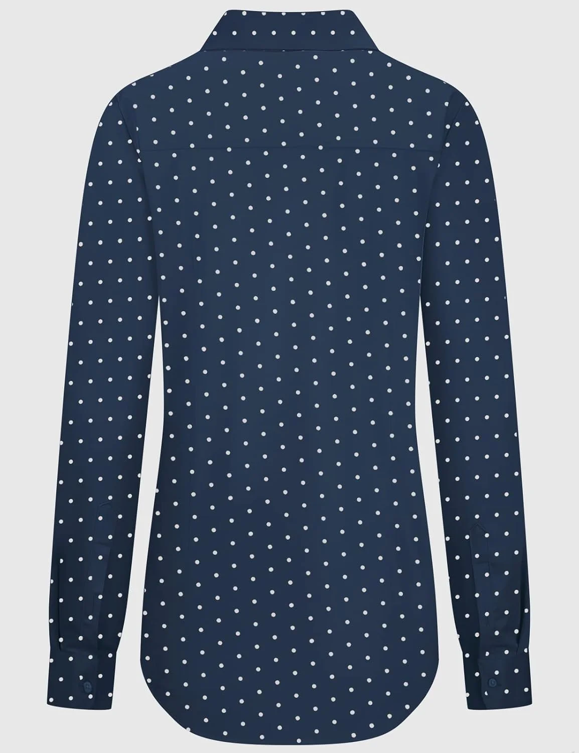 تاپاتا پیراهن دکمه دار زنانه، مدل کلاسیک، آستین بلند، کشی، مناسب کار، محیط های رسمی و استایل کژوال