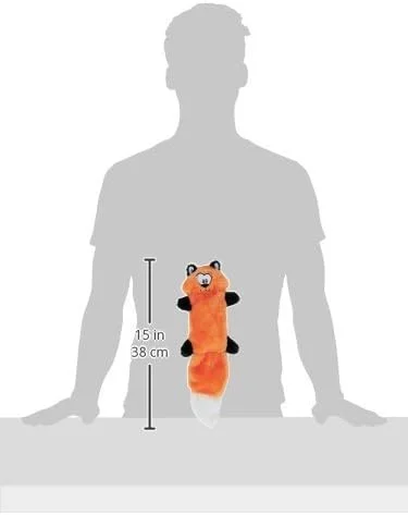 زیپی پاز زینگی فاکس - اسباب بازی سگ بدون الیاف، اسباب بازی پولیشی صدادار برای سگ های کوچک و متوسط، اسباب بازی جویدنی تعاملی توله سگ و سگ بدون الیاف برای رفع خستگی زیپی پاز زینگی فاکس - اسباب بازی سگ بدون الیاف، اسباب بازی پولیشی صدادار برای سگ های کوچک و متوسط، اسباب بازی جویدنی تعاملی توله سگ و سگ بدون الیاف برای رفع خستگی