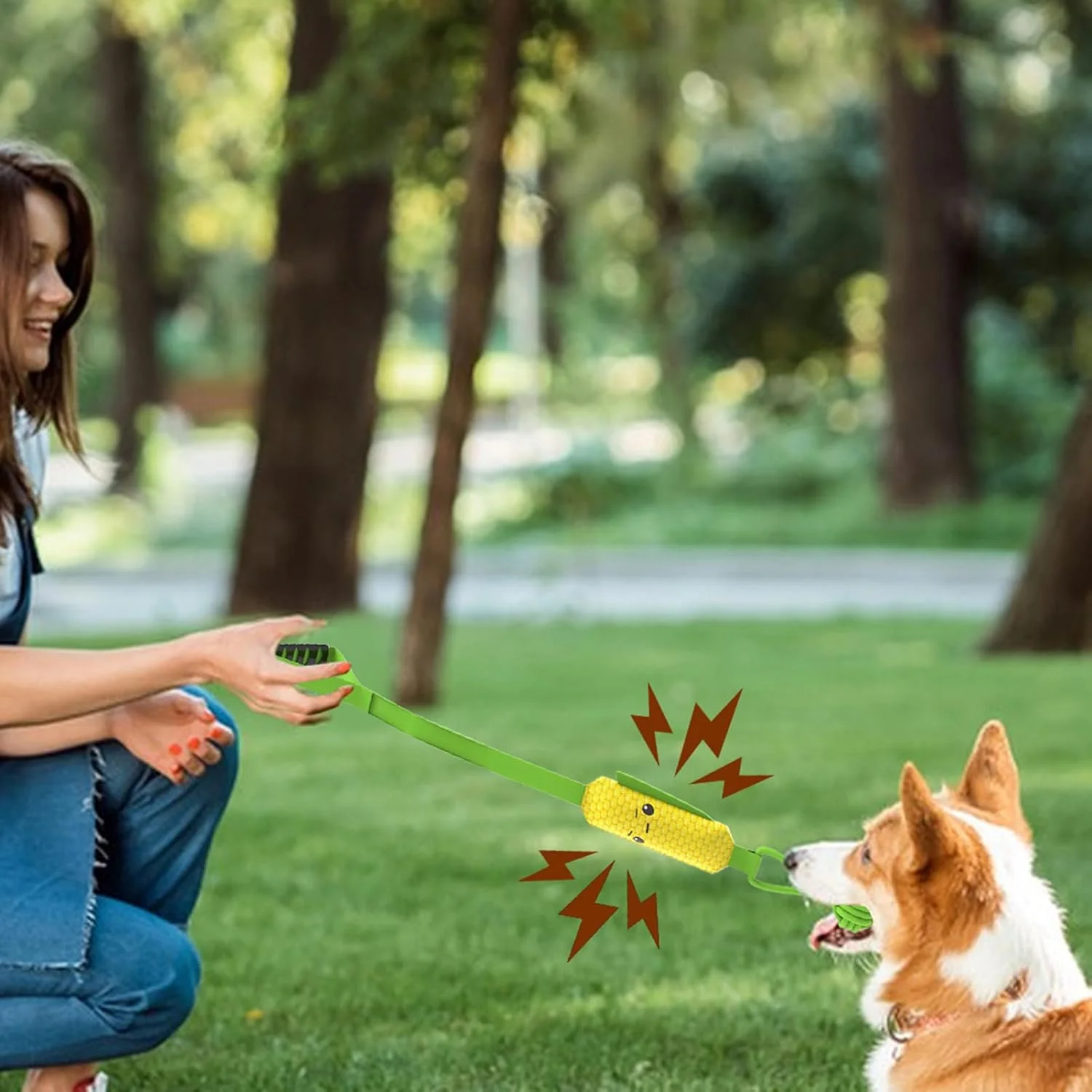 اسباب بازی طناب کشی سگ | اسباب بازی های طنابی جویدنی و مقاوم برای دندان درآوردن سگ - توپ پنبه ای برای جویدن تعاملی، مناسب برای سگ های با عادت جویدن تهاجمی و رفع بی حوصلگی