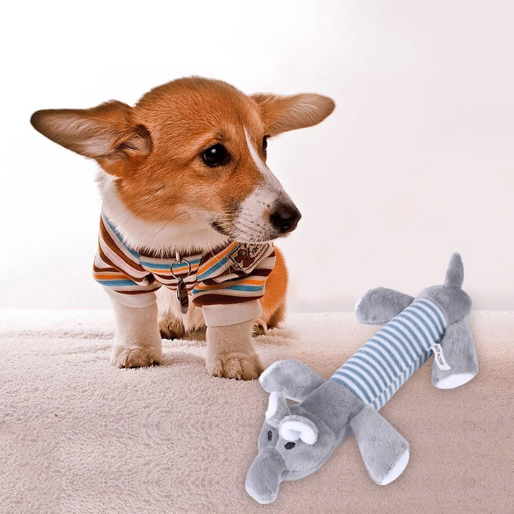 اسباب بازی جویدنی توله سگ Tnfeeon، اسباب بازی پولیشی جیر جیر کننده توله سگ، ایمن برای سگ ها و گربه ها، تقویت کننده رابطه، کاهش دهنده اضطراب با صدا برای سرگرمی حیوانات خانگی (مدل B) اسباب بازی جویدنی توله سگ Tnfeeon، اسباب بازی پولیشی جیر جیر کننده توله سگ، ایمن برای سگ ها و گربه ها، تقویت کننده رابطه، کاهش دهنده اضطراب با صدا برای سرگرمی حیوانات خانگی (مدل B)