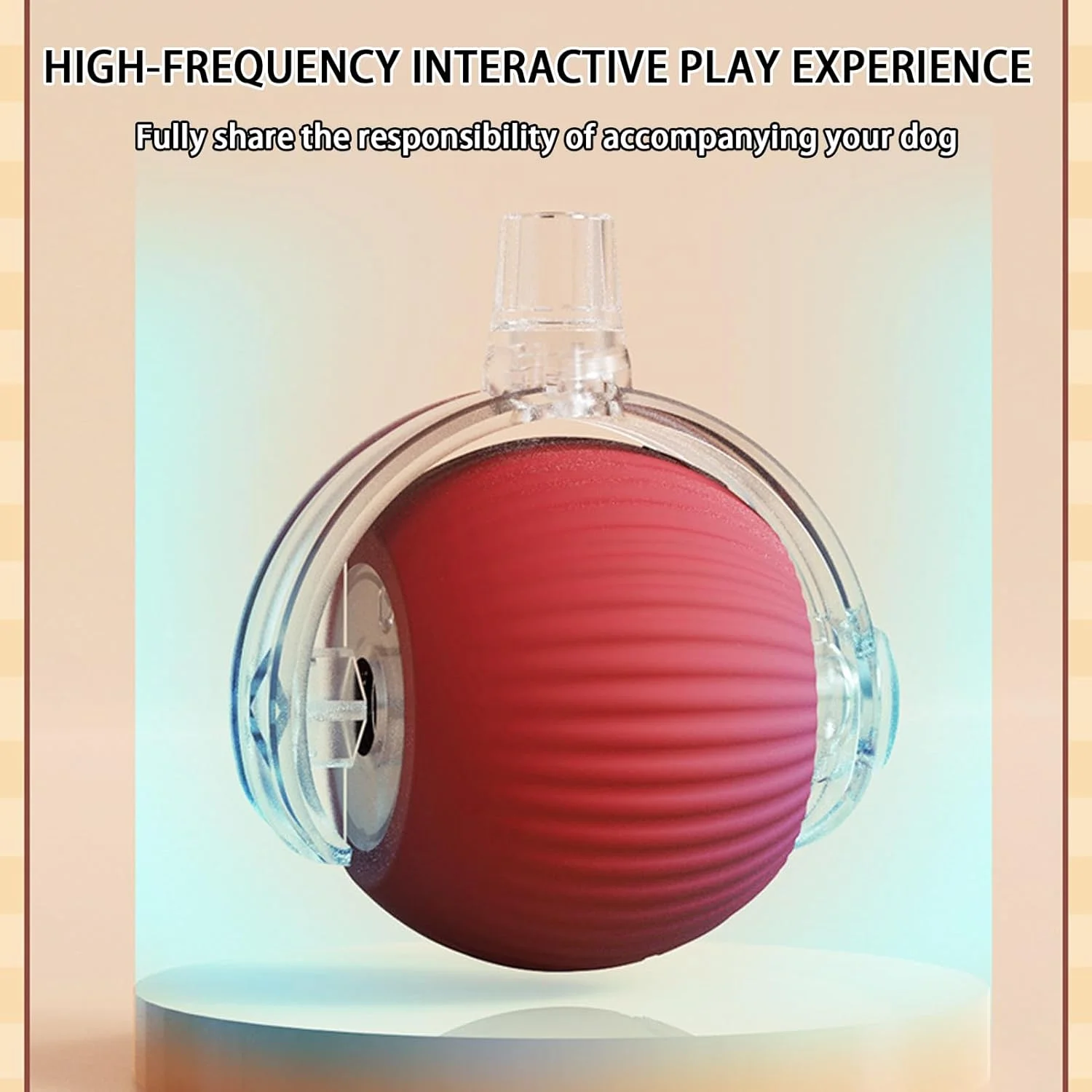 اسباب بازی توپ سگ Tiny Fetch، اسباب بازی تعاملی غلتکی Tinyfetch، اسباب بازی تعاملی ارتقا یافته گربه 2025، اسباب بازی توپ برقی غلتکی اتوماتیک هوشمند 360 درجه برای سگ ها، با تنظیم سرعت برای گربه های داخل خانه (قرمز) اسباب بازی توپ سگ Tiny Fetch، اسباب بازی تعاملی غلتکی Tinyfetch، اسباب بازی تعاملی ارتقا یافته گربه 2025، اسباب بازی توپ برقی غلتکی اتوماتیک هوشمند 360 درجه برای سگ ها، با تنظیم سرعت برای گربه های داخل خانه (قرمز)