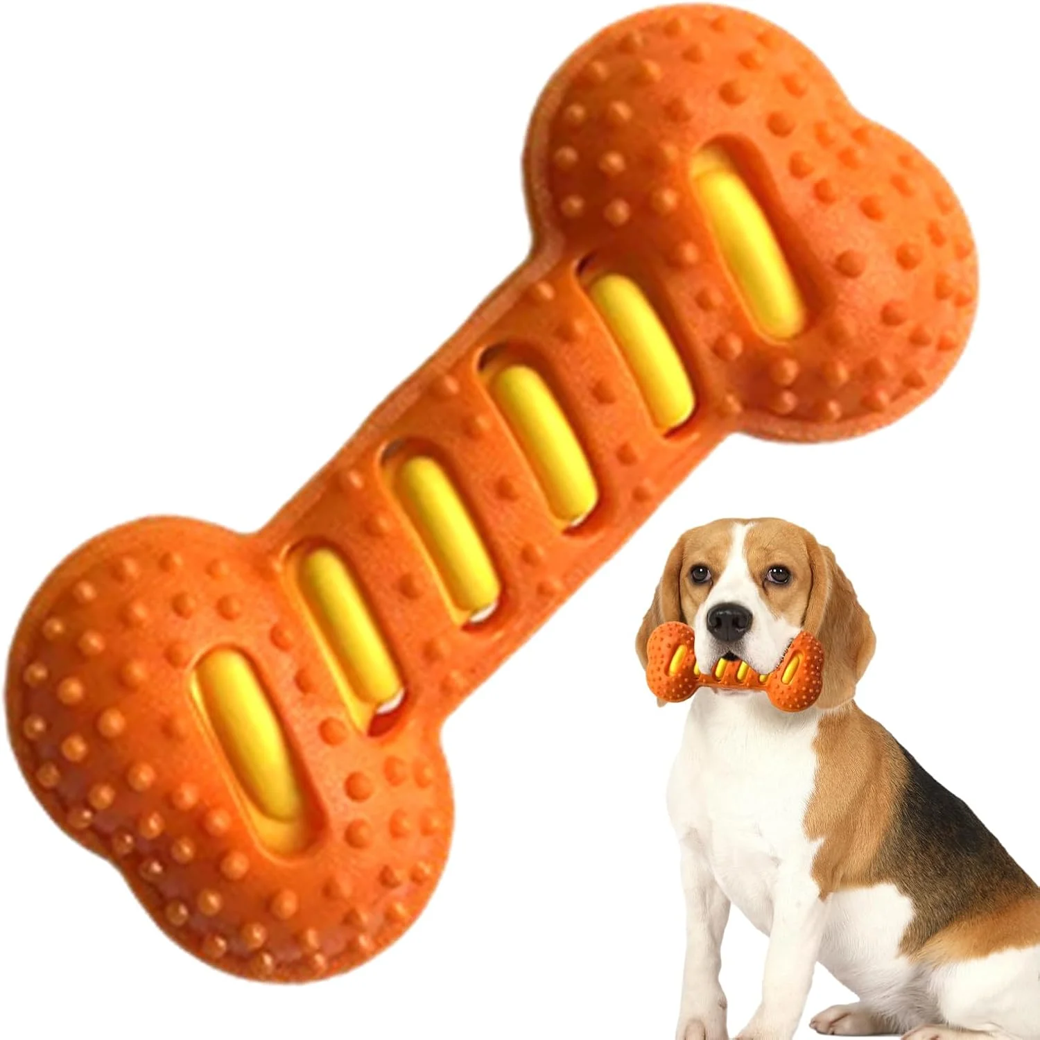 اسباب بازی های صدادار برای سگ ها | اسباب بازی استخوانی برای دندان درآوردن سگ، سرگرم نگه داشتن حیوان خانگی، بازی آرامش بخش و سرگرم کننده برای دندان درآوردن، جویدن، بازی تعاملی، آموزش، پاداش و رفع خستگی