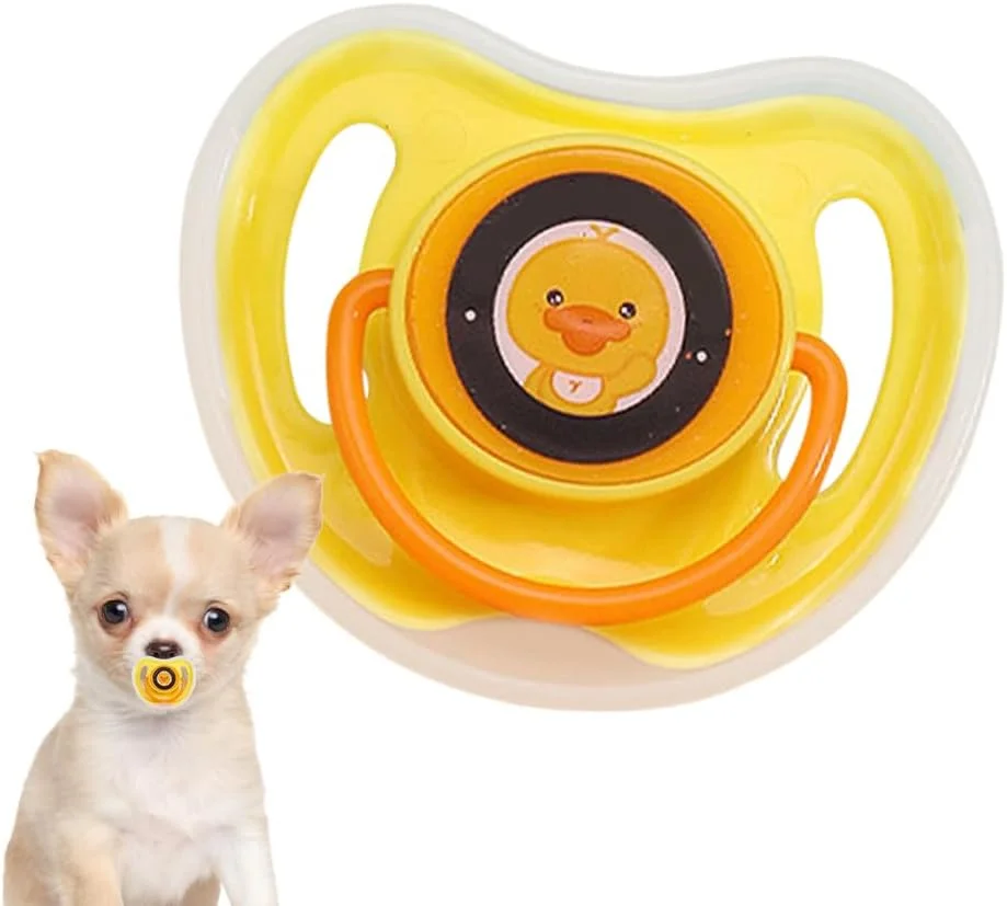 پستانک دندان گیر سگ، پستانک آرامش بخش توله سگ و بچه گربه | اسباب بازی دندان گیر سیلیکونی، راه حل های مکیدن حیوانات خانگی برای گربه ها و سگ های کوچک، مناسب برای خانه و مسافرت پستانک دندان گیر سگ، پستانک آرامش بخش توله سگ و بچه گربه | اسباب بازی دندان گیر سیلیکونی، راه حل های مکیدن حیوانات خانگی برای گربه ها و سگ های کوچک، مناسب برای خانه و مسافرت