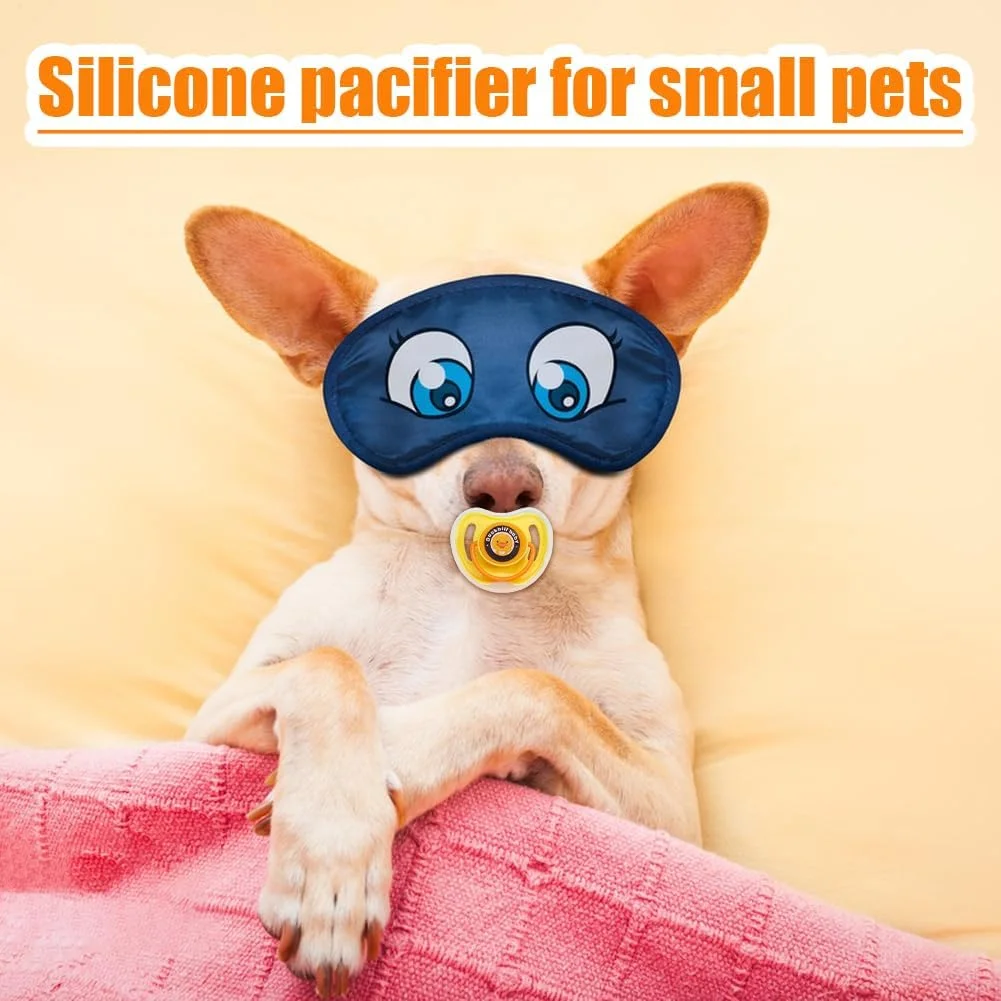 پستانک دندان گیر سگ، پستانک آرامش بخش توله سگ و بچه گربه | اسباب بازی دندان گیر سیلیکونی، راه حل های مکیدن حیوانات خانگی برای گربه ها و سگ های کوچک، مناسب برای خانه و مسافرت پستانک دندان گیر سگ، پستانک آرامش بخش توله سگ و بچه گربه | اسباب بازی دندان گیر سیلیکونی، راه حل های مکیدن حیوانات خانگی برای گربه ها و سگ های کوچک، مناسب برای خانه و مسافرت