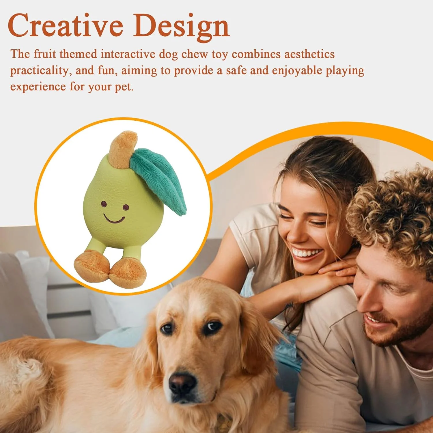 اسباب بازی سگ پولیشی، اسباب بازی جویدنی جیرجیر کننده برای دندان درآوردن سگ - لوازم حیوانات خانگی پولیشی زیبا برای دندان درآوردن برای آموزش رفع خستگی سگ های کوچک، متوسط و بزرگ در داخل و خارج از خانه برای کریسمس