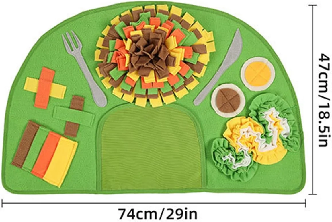 پد بویایی سگ | پازل سگ، اسباب بازی تغذیه آهسته، اسباب بازی های تعاملی لوازم حیوانات خانگی، بازی های پازل برای توله سگ نژاد بزرگ متوسط برای تغذیه علوفه ای، مشغول نگه داشتن آموزش و رفع خستگی پد بویایی سگ | پازل سگ، اسباب بازی تغذیه آهسته، اسباب بازی های تعاملی لوازم حیوانات خانگی، بازی های پازل برای توله سگ نژاد بزرگ متوسط برای تغذیه علوفه ای، مشغول نگه داشتن آموزش و رفع خستگی