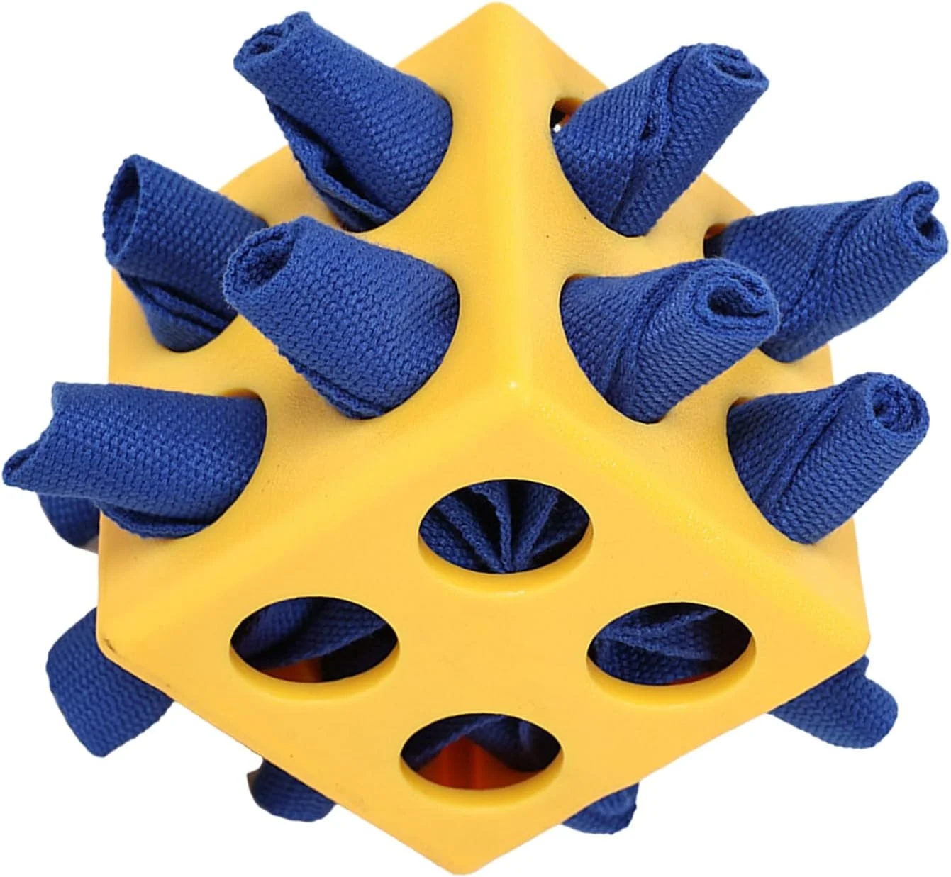 توپ پازلی غذاده سگ | توپ جستجوی بویایی و تغذیه آهسته سگ | اسباب بازی های جویدنی محرک شناختی برای غنی سازی حیوانات خانگی، مناسب برای نژادهای بزرگ، کوچک و متوسط، جهت تعامل حسی