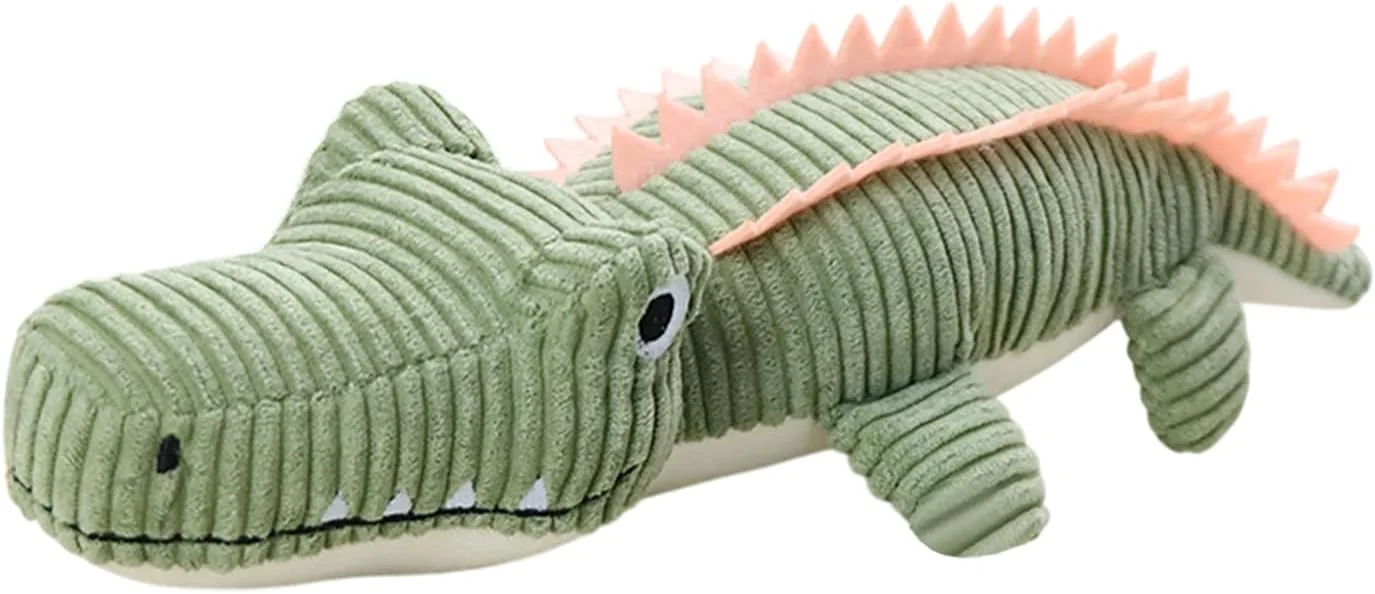 اسباب بازی سگ پولیشی - اسباب بازی های پولیشی نرم تمساح زیبا برای توله سگ، لوازم جانبی دندان درآوردن حیوانات خانگی نرم و تعاملی برای سگ های کوچک، متوسط و بزرگ اسباب بازی سگ پولیشی - اسباب بازی های پولیشی نرم تمساح زیبا برای توله سگ، لوازم جانبی دندان درآوردن حیوانات خانگی نرم و تعاملی برای سگ های کوچک، متوسط و بزرگ