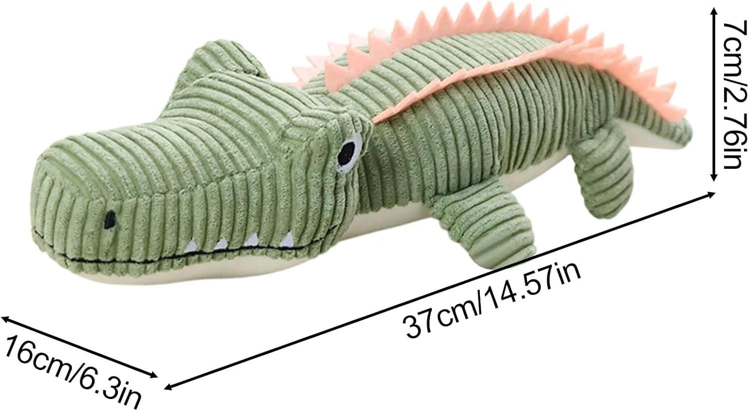 اسباب بازی سگ پولیشی - اسباب بازی های پولیشی نرم تمساح زیبا برای توله سگ، لوازم جانبی دندان درآوردن حیوانات خانگی نرم و تعاملی برای سگ های کوچک، متوسط و بزرگ اسباب بازی سگ پولیشی - اسباب بازی های پولیشی نرم تمساح زیبا برای توله سگ، لوازم جانبی دندان درآوردن حیوانات خانگی نرم و تعاملی برای سگ های کوچک، متوسط و بزرگ