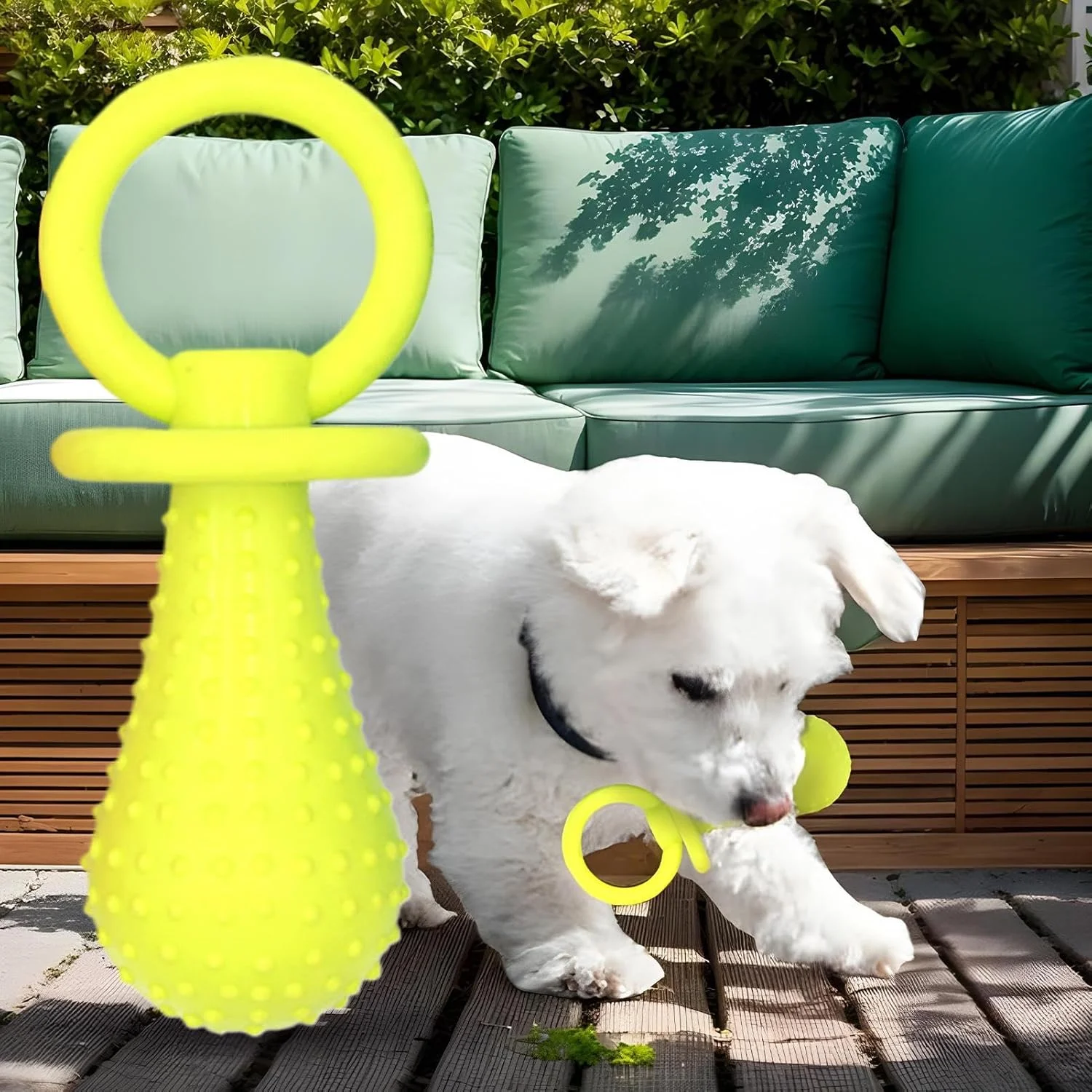 پستانک سگ | اسباب بازی جویدنی لاستیکی برای دندان درآوردن حیوانات خانگی | دندان گیر آرامش بخش سگ، بازی مولر تعاملی حیوانات خانگی برای آپارتمان، خوابگاه، مسافرت، پارک، داخل و خارج از خانه پستانک سگ | اسباب بازی جویدنی لاستیکی برای دندان درآوردن حیوانات خانگی | دندان گیر آرامش بخش سگ، بازی مولر تعاملی حیوانات خانگی برای آپارتمان، خوابگاه، مسافرت، پارک، داخل و خارج از خانه