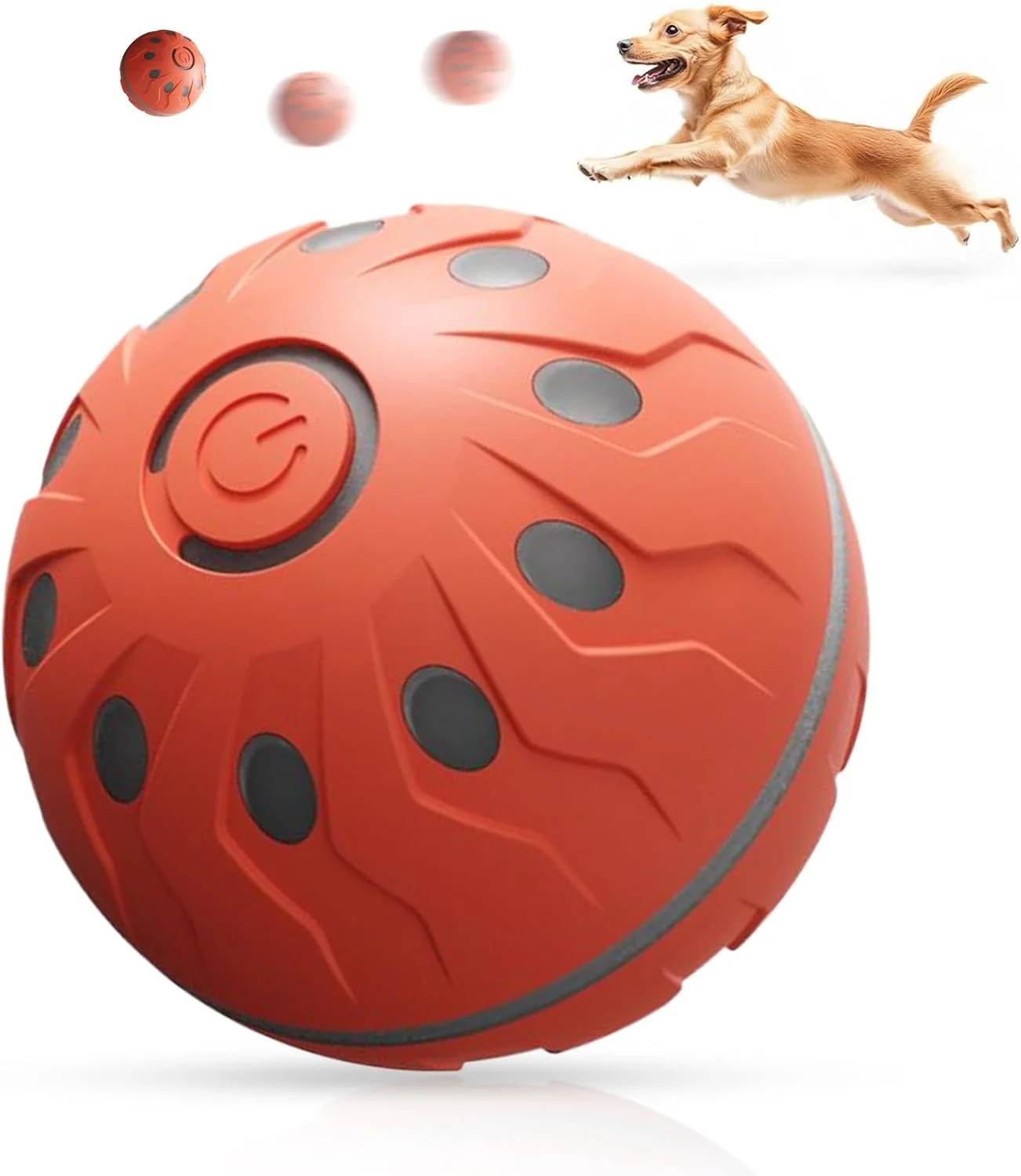 توپ متحرک سگ - اسباب بازی های توپی چرخشی تعاملی هوشمند برای سگ - اسباب بازی های جویدنی شارژی برای تمرین و ورزش سگ های بزرگ و کوچک، جویدنی های تهاجمی، گربه، توله سگ، مناسب فضای داخلی توپ متحرک سگ - اسباب بازی های توپی چرخشی تعاملی هوشمند برای سگ - اسباب بازی های جویدنی شارژی برای تمرین و ورزش سگ های بزرگ و کوچک، جویدنی های تهاجمی، گربه، توله سگ، مناسب فضای داخلی