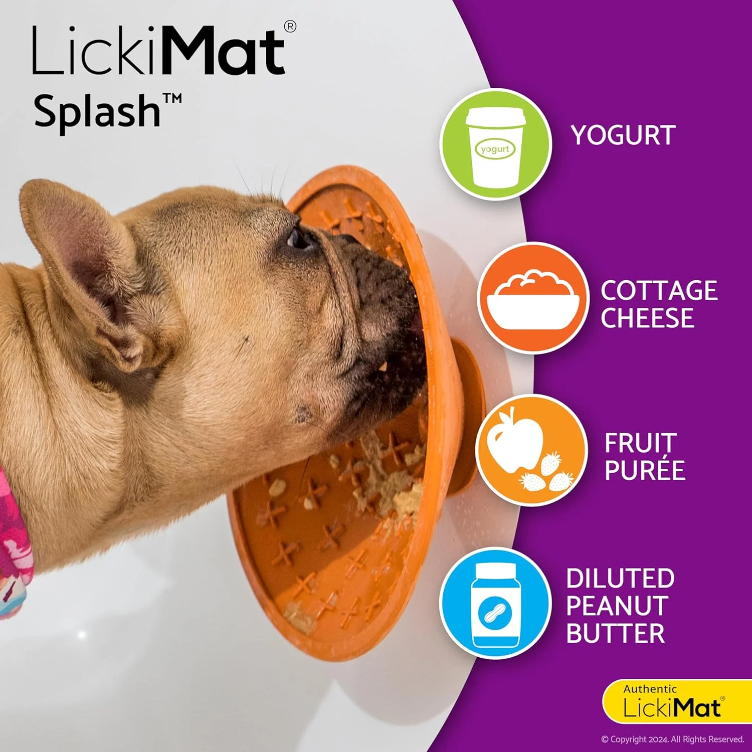 LickiMat Splash برای سگ - فیروزه ای LickiMat Splash برای سگ - فیروزه ای