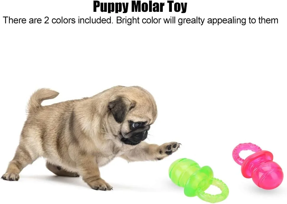 اسباب بازی جویدنی پستانک سگ KOSDFOGE، 2 عددی، اسباب بازی تمیز کننده دندان های آسیاب توله سگ، اسباب بازی آموزشی برای بازی و جویدن سگ و گربه اسباب بازی جویدنی پستانک سگ KOSDFOGE، 2 عددی، اسباب بازی تمیز کننده دندان های آسیاب توله سگ، اسباب بازی آموزشی برای بازی و جویدن سگ و گربه
