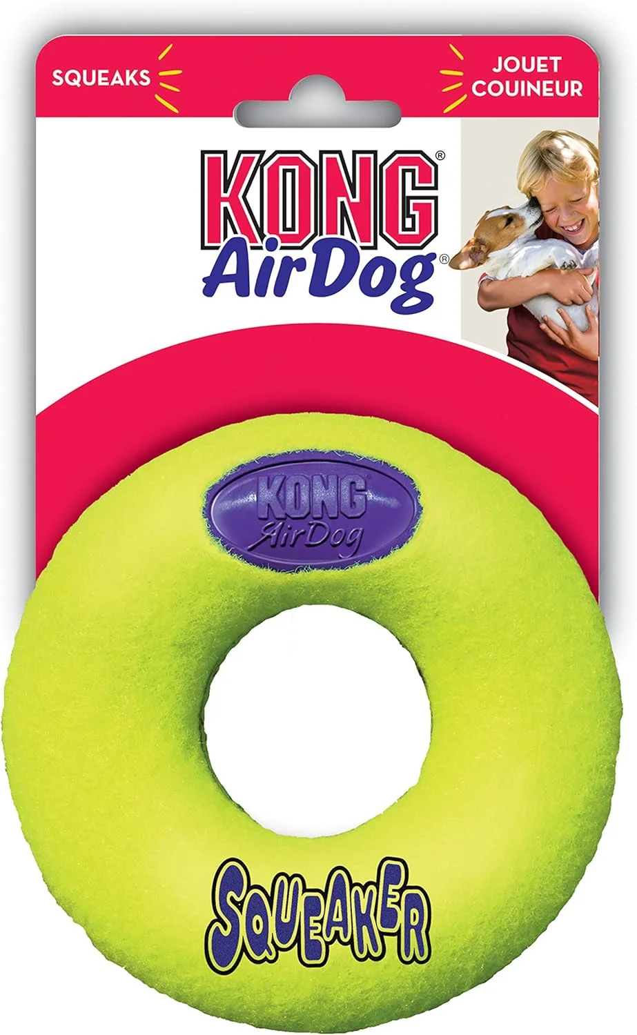 اسباب بازی سگ Kong Air Dog مدل دونات سایز متوسط