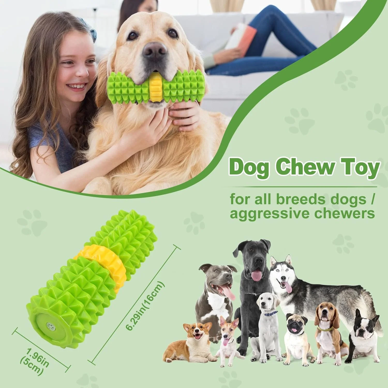 اسباب بازی سگ جیرجیردار Joyfia، سرگرم کننده برای جویدن و آوردن، اسباب بازی جویدنی تعاملی سگ برای مشغول نگه داشتن آنها، از بین بردن خستگی و غنی سازی برای نژادهای کوچک، متوسط و بزرگ، اسباب بازی مسواک لاستیکی برای تمیز کردن دندان سگ اسباب بازی سگ جیرجیردار Joyfia، سرگرم کننده برای جویدن و آوردن، اسباب بازی جویدنی تعاملی سگ برای مشغول نگه داشتن آنها، از بین بردن خستگی و غنی سازی برای نژادهای کوچک، متوسط و بزرگ، اسباب بازی مسواک لاستیکی برای تمیز کردن دندان سگ