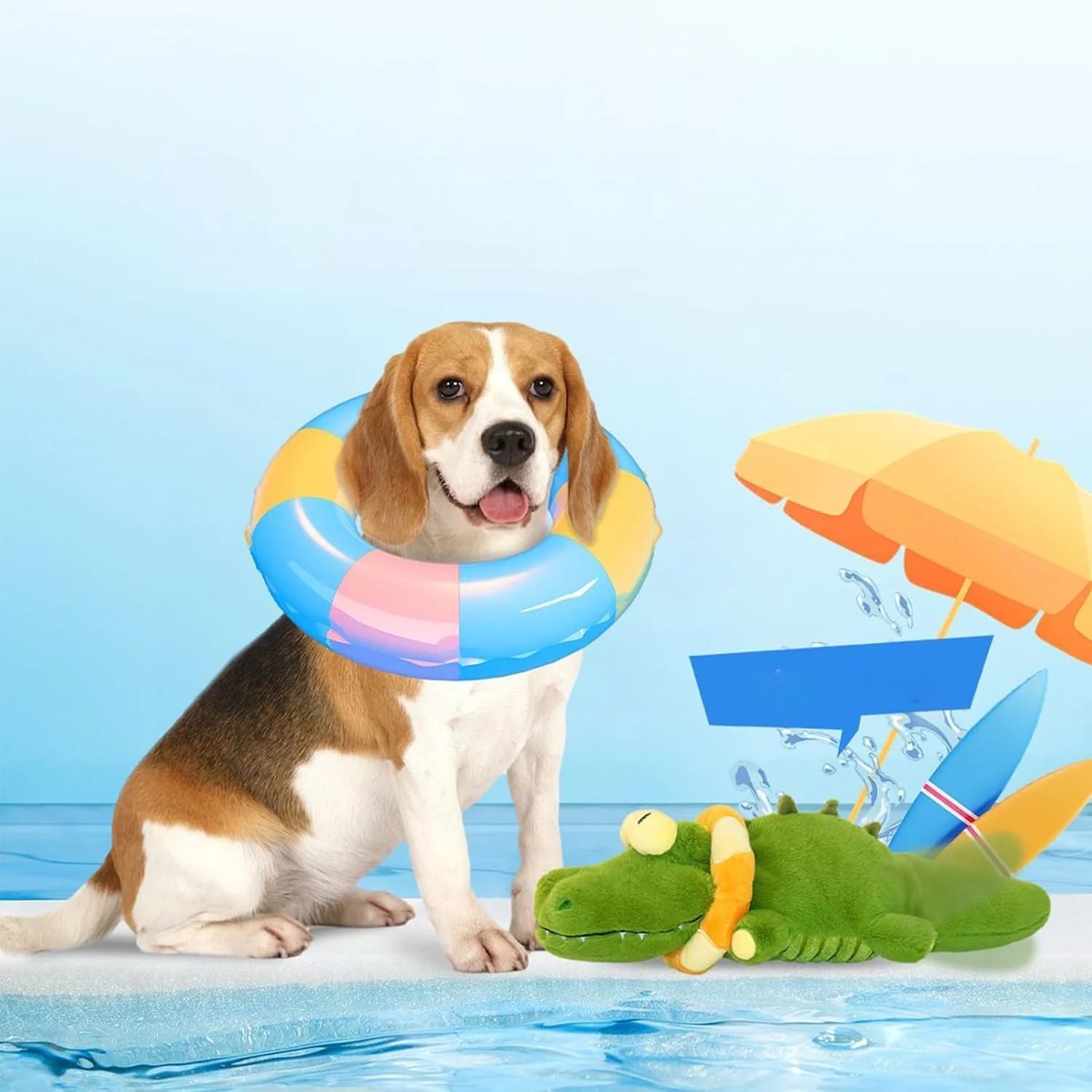 اسباب بازی های تعاملی برای سگ ها | عروسک تعاملی سگ با تکان دادن هوشمندانه دم | اسباب بازی توله سگ برقی، لوازم جانبی مقاوم در برابر سایش برای بازی سگ های بزرگ و متوسط در خانه، حیاط، داخل و خارج از منزل