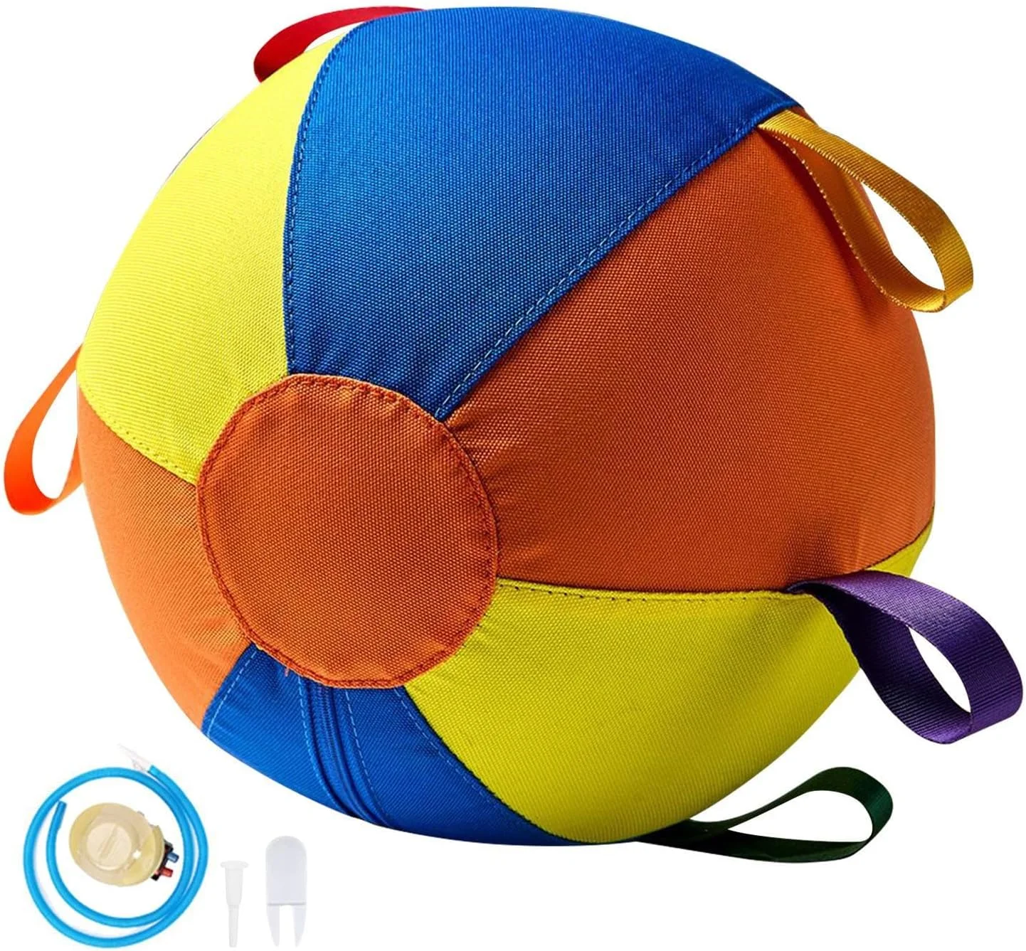 توپ بازی سگ، توپ بازی تعاملی برای سگ و توله سگ | بازی قابل حمل و ایمن برای جویدن و تمرین سگ های پرخاشگر در فضای باز، استخر آب، کریسمس و تولد توپ بازی سگ، توپ بازی تعاملی برای سگ و توله سگ | بازی قابل حمل و ایمن برای جویدن و تمرین سگ های پرخاشگر در فضای باز، استخر آب، کریسمس و تولد