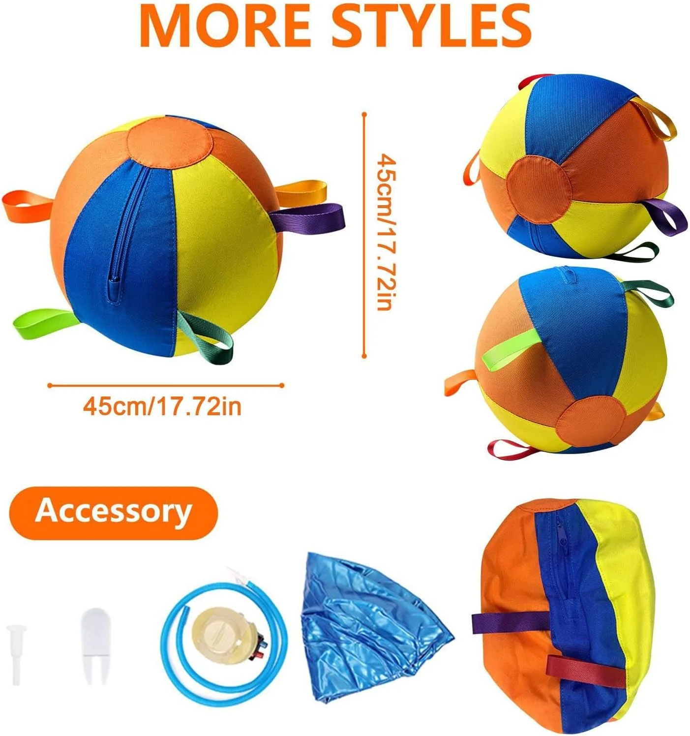 توپ بازی سگ، توپ بازی تعاملی برای سگ و توله سگ | بازی قابل حمل و ایمن برای جویدن و تمرین سگ های پرخاشگر در فضای باز، استخر آب، کریسمس و تولد