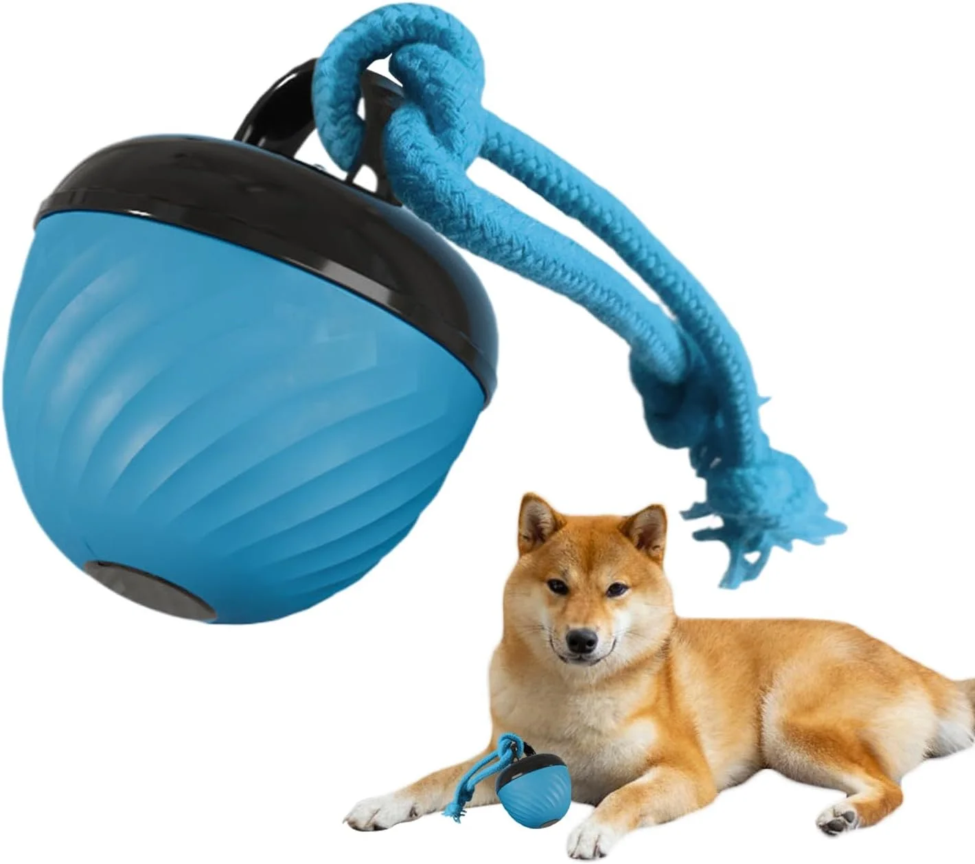 توپ بازی تعاملی سگ - توپ غلتکی حیوانات خانگی، اسباب بازی دندان گیر، 3 حالت بازی تعاملی سگ برای کاهش بی حوصلگی، مناسب برای جویدن تهاجمی، آموزش توپ بازی تعاملی سگ - توپ غلتکی حیوانات خانگی، اسباب بازی دندان گیر، 3 حالت بازی تعاملی سگ برای کاهش بی حوصلگی، مناسب برای جویدن تهاجمی، آموزش