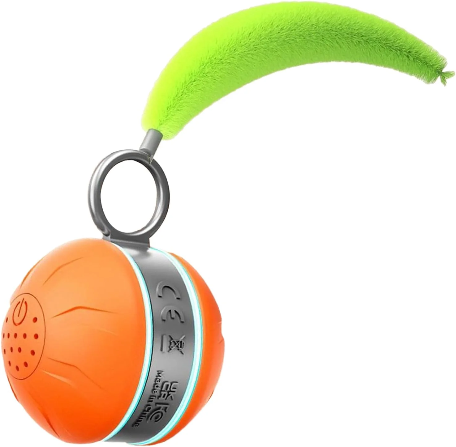 توپ بازی تعاملی سگ | توپ بازی متحرک سگ و گربه، لوازم حیوانات خانگی اتوماتیک با چراغ برای بازی های داخل خانه توله سگ و بچه گربه، تمرین، غنی سازی، آموزش، بازی، رفع خستگی در فضای باز توپ بازی تعاملی سگ | توپ بازی متحرک سگ و گربه، لوازم حیوانات خانگی اتوماتیک با چراغ برای بازی های داخل خانه توله سگ و بچه گربه، تمرین، غنی سازی، آموزش، بازی، رفع خستگی در فضای باز