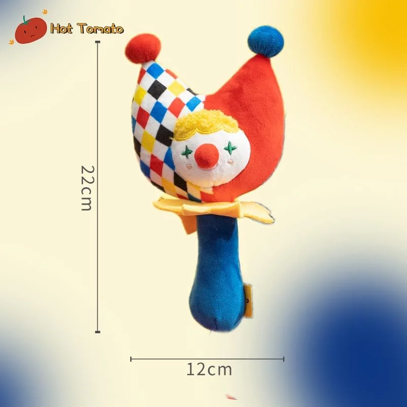 ست اسباب بازی تعاملی سگ هات تومیتو، 2 بسته اسباب بازی جویدنی پولیشی با طرح سیرک، نرم، سرگرم کننده و جذاب برای سگ های کوچک و متوسط ست اسباب بازی تعاملی سگ هات تومیتو، 2 بسته اسباب بازی جویدنی پولیشی با طرح سیرک، نرم، سرگرم کننده و جذاب برای سگ های کوچک و متوسط