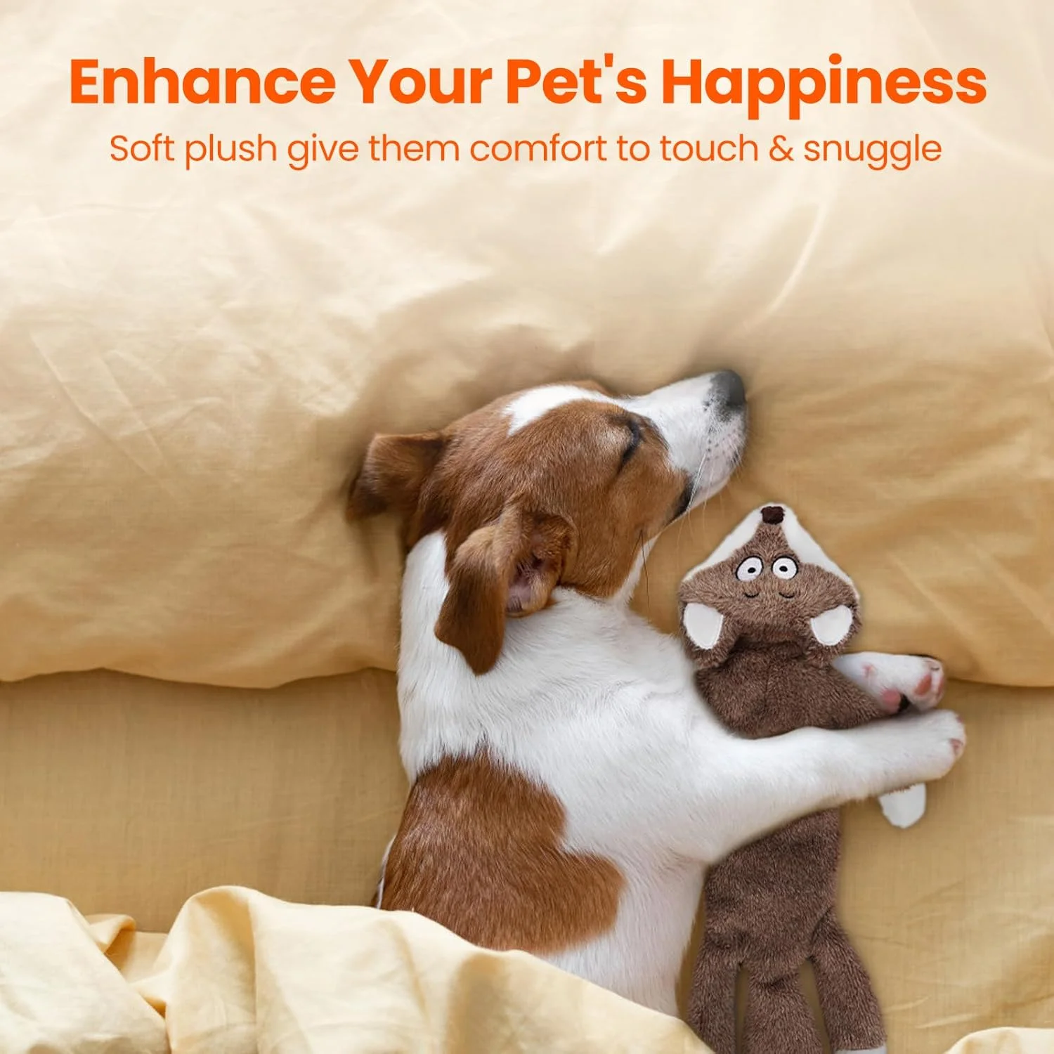 اسباب بازی سگ HGB با صدای جیر جیر، اسباب بازی های بدون الیاف برای جویدن تهاجمی، اسباب بازی های تعاملی سگ برای مشغول نگه داشتن آنها، اسباب بازی های پولیشی سگ برای سگ های بزرگ متوسط کوچک، اسباب بازی های دندانی توله سگ برای رفع بی حوصلگی، 2 عدد اسباب بازی سگ HGB با صدای جیر جیر، اسباب بازی های بدون الیاف برای جویدن تهاجمی، اسباب بازی های تعاملی سگ برای مشغول نگه داشتن آنها، اسباب بازی های پولیشی سگ برای سگ های بزرگ متوسط کوچک، اسباب بازی های دندانی توله سگ برای رفع بی حوصلگی، 2 عدد