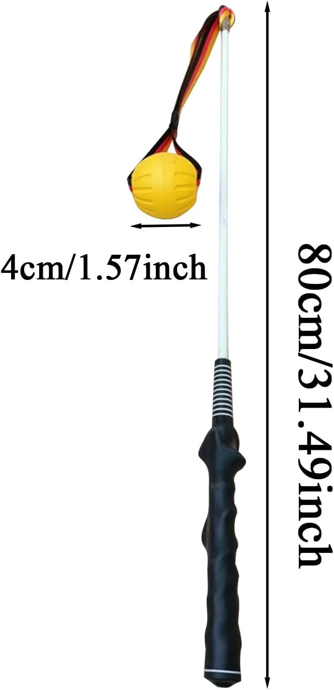 میله بازی سگ سنگین - میله گیرنده توله سگ سنگین - چوب آموزشی توله سگ تعاملی، اسباب بازی کششی جنگ برای حیوانات خانگی برای باغ حیاط خلوت