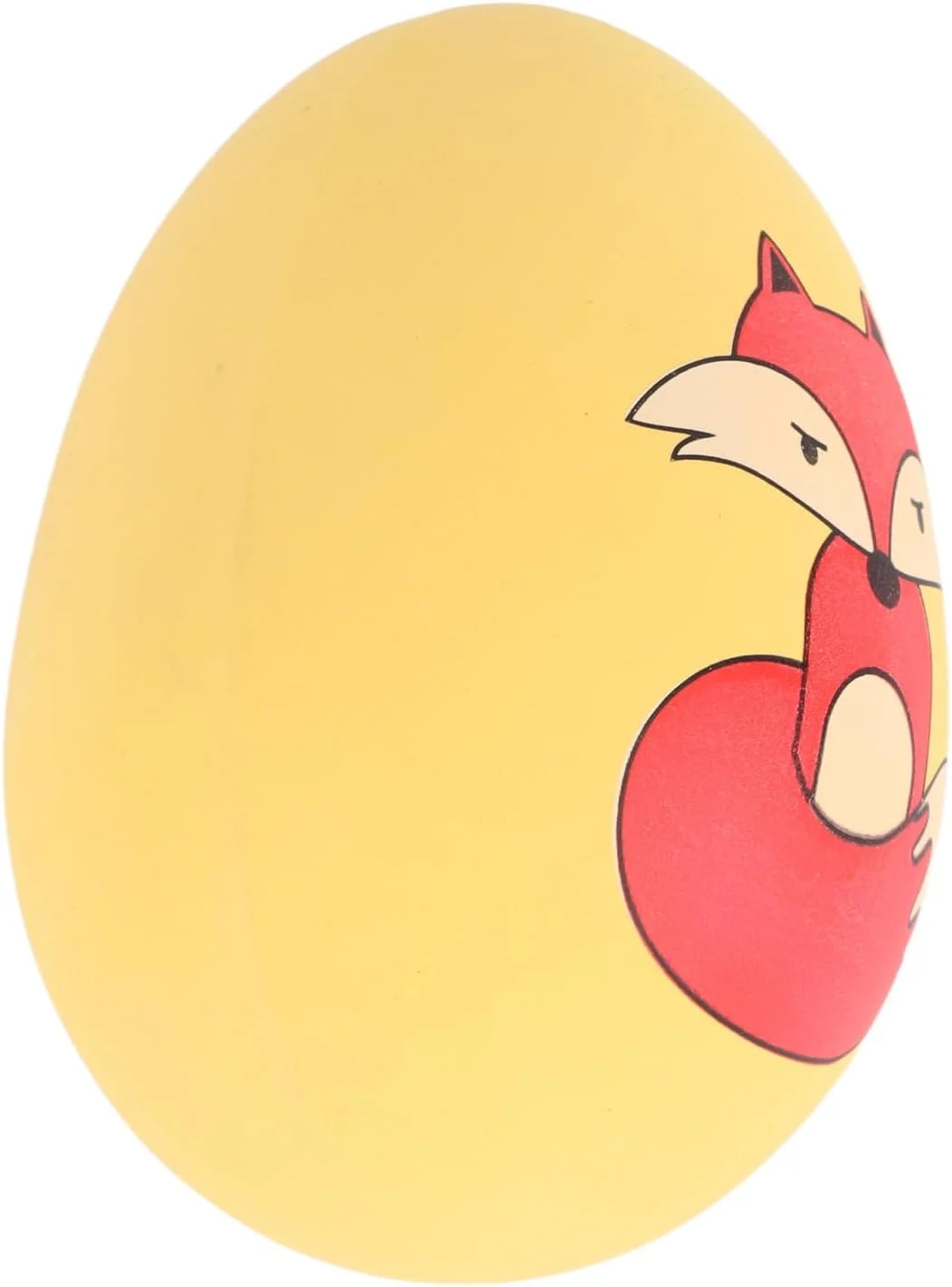 اسباب بازی توپی تخم مرغی حیوانات خانگی، توپ جستجوی تعاملی جذاب و قابل حمل برای سگ ها (زرد)