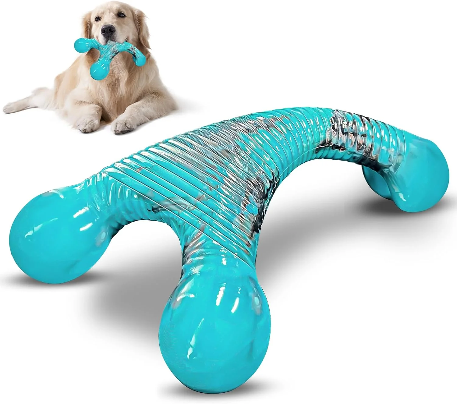 اسباب بازی جویدنی سگ Fuufome برای سگ های جونده قوی، اسباب بازی های سگ سخت و مقاوم برای سگ های بزرگ/متوسط/فوق العاده جونده