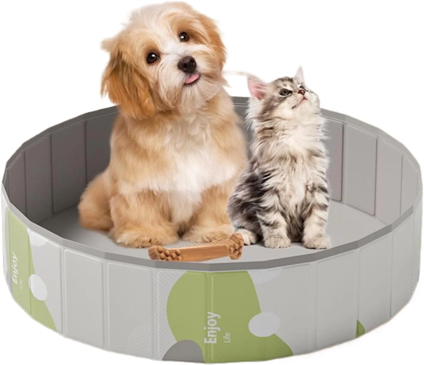 استخر سگ، استخر تاشو حیوانات خانگی، وان حمام پی وی سی گرد غیر بادی قابل حمل برای حمام بزرگسالان و نوزادان، مناسب برای استفاده در ساحل، مدرسه، جمع خانوادگی و عرشه استخر سگ، استخر تاشو حیوانات خانگی، وان حمام پی وی سی گرد غیر بادی قابل حمل برای حمام بزرگسالان و نوزادان، مناسب برای استفاده در ساحل، مدرسه، جمع خانوادگی و عرشه