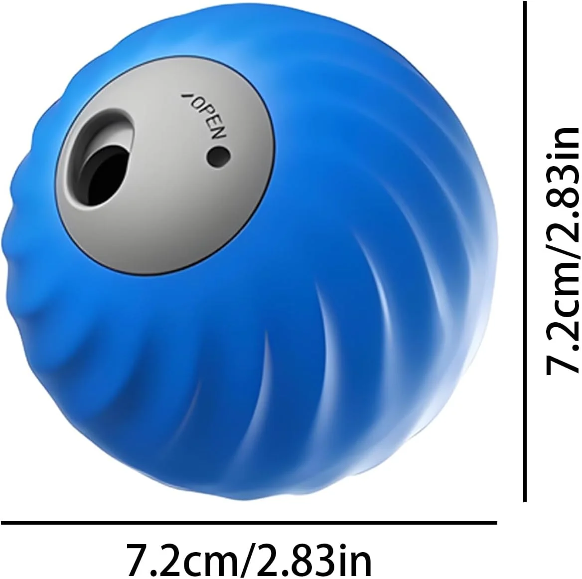 اسباب بازی پخش کننده غذا برای سگ - اسباب بازی جویدنی تعاملی سگ | توپ غنی سازی حیوانات خانگی با روکش پولیشی برای حیوانات کوچک، متوسط و بزرگ در فضای داخلی و خارجی اسباب بازی پخش کننده غذا برای سگ - اسباب بازی جویدنی تعاملی سگ | توپ غنی سازی حیوانات خانگی با روکش پولیشی برای حیوانات کوچک، متوسط و بزرگ در فضای داخلی و خارجی