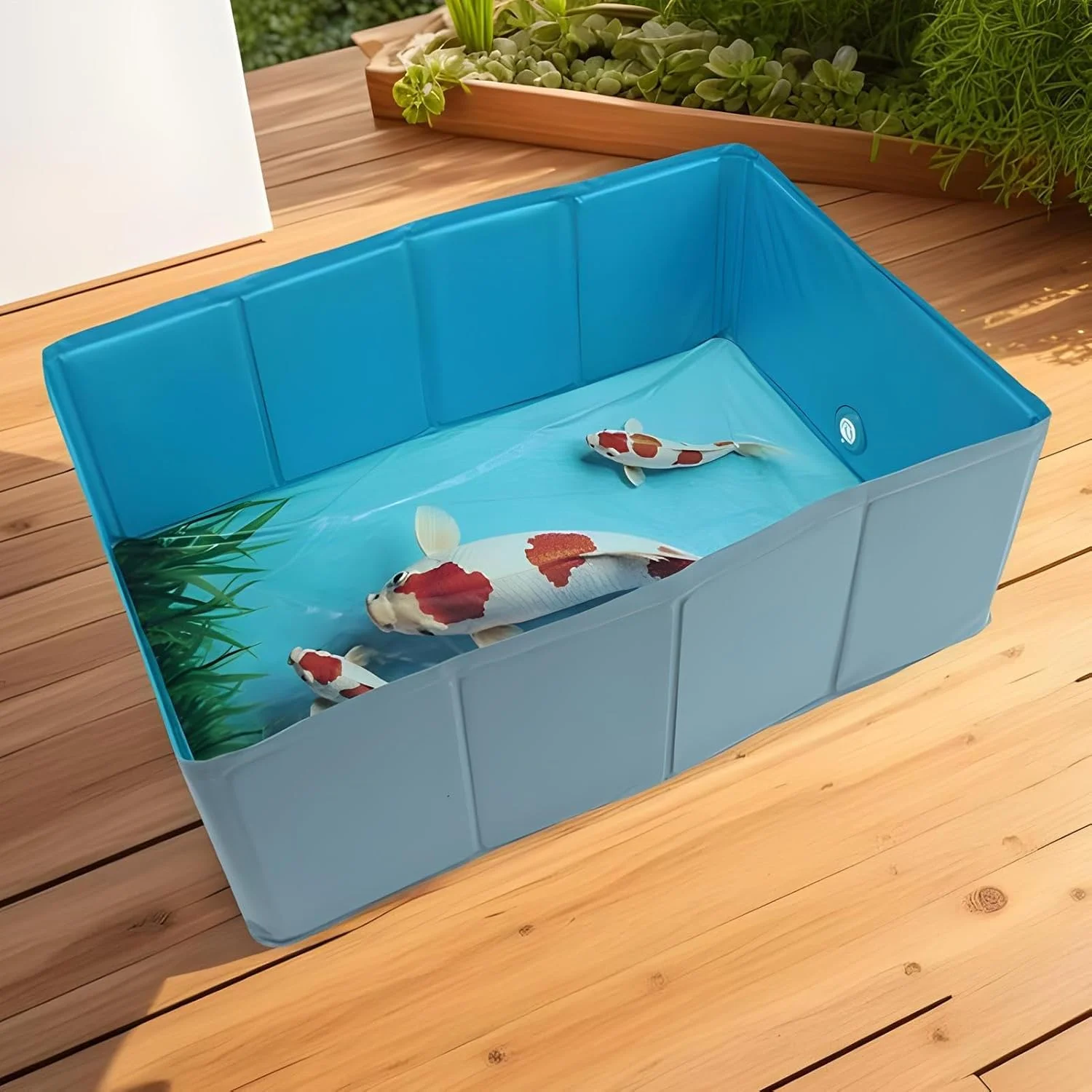 استخر تاشو سگ - استخر شنای حیوانات خانگی PVC - اسباب بازی بادی بازی آبی توله سگ برای خنک شدن در تابستان در فضای باز، باغ، ساحل، حیاط خلوت، کودکان استخر تاشو سگ - استخر شنای حیوانات خانگی PVC - اسباب بازی بادی بازی آبی توله سگ برای خنک شدن در تابستان در فضای باز، باغ، ساحل، حیاط خلوت، کودکان